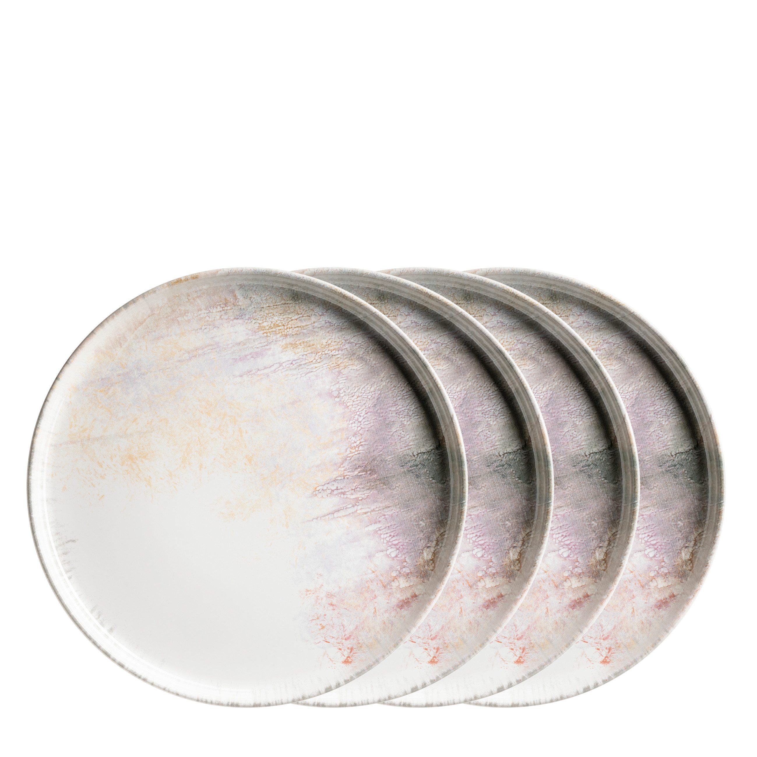 MÄSER Platzteller Aquarellia, 4-tlg.