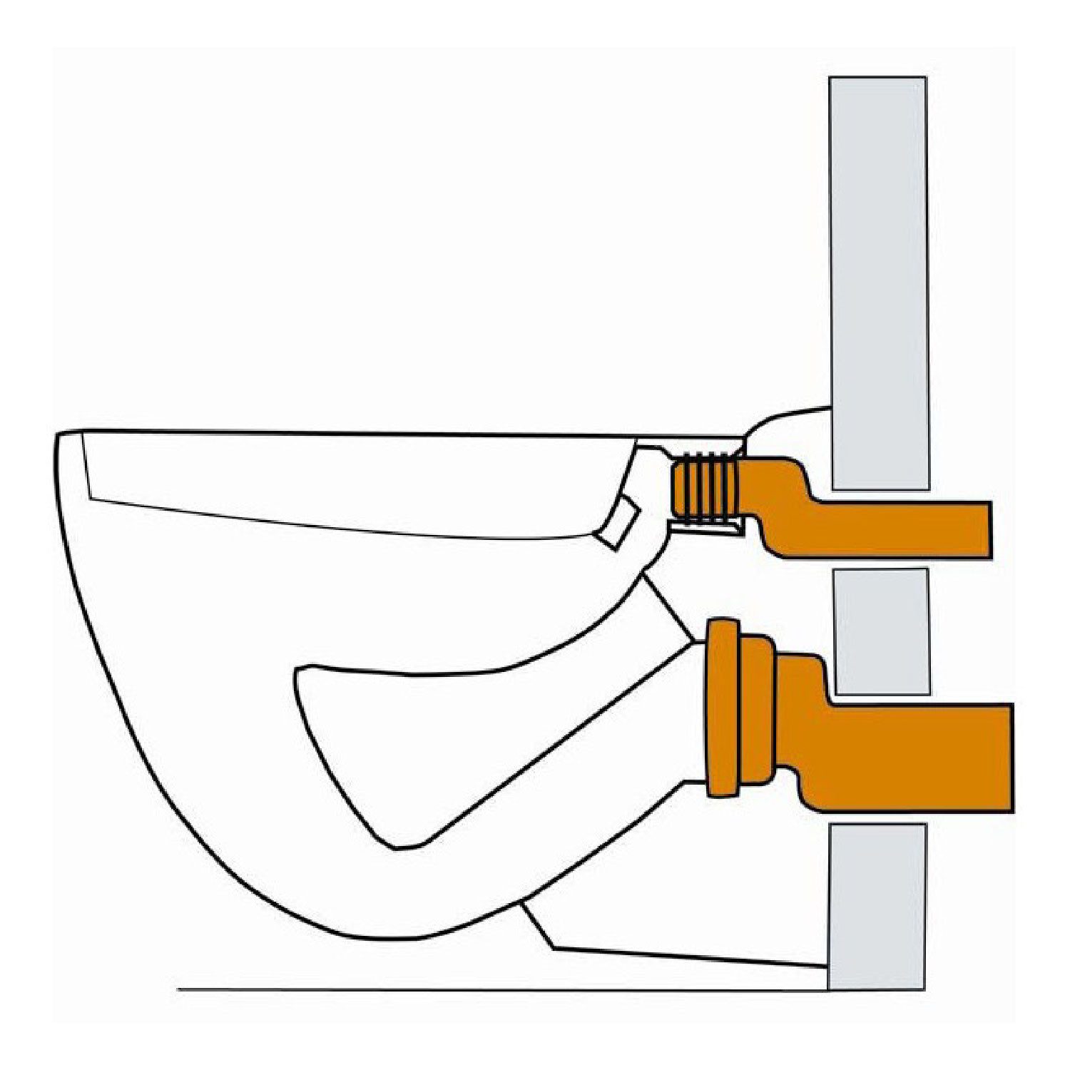 Haas Otto Anschlussgarnitur Anschlussgarnitur Ablaufgarnitur DN90 günstig online kaufen