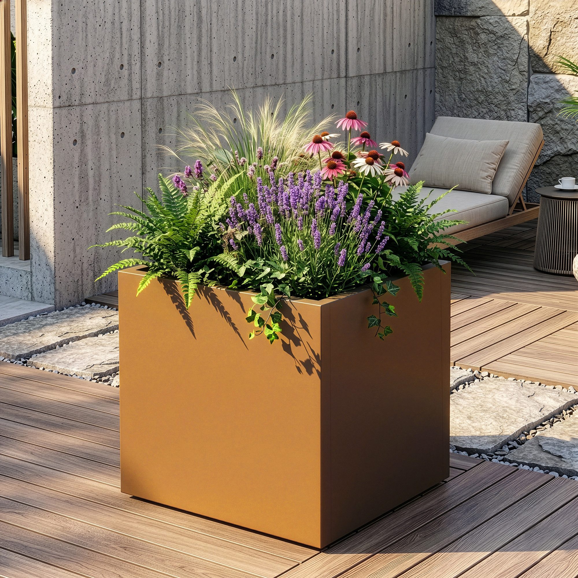 blumenständer 2er set Blumenständer Metall 2er Set schwarz 32/42 cm Pflanzenständer Pflanzto main image 1