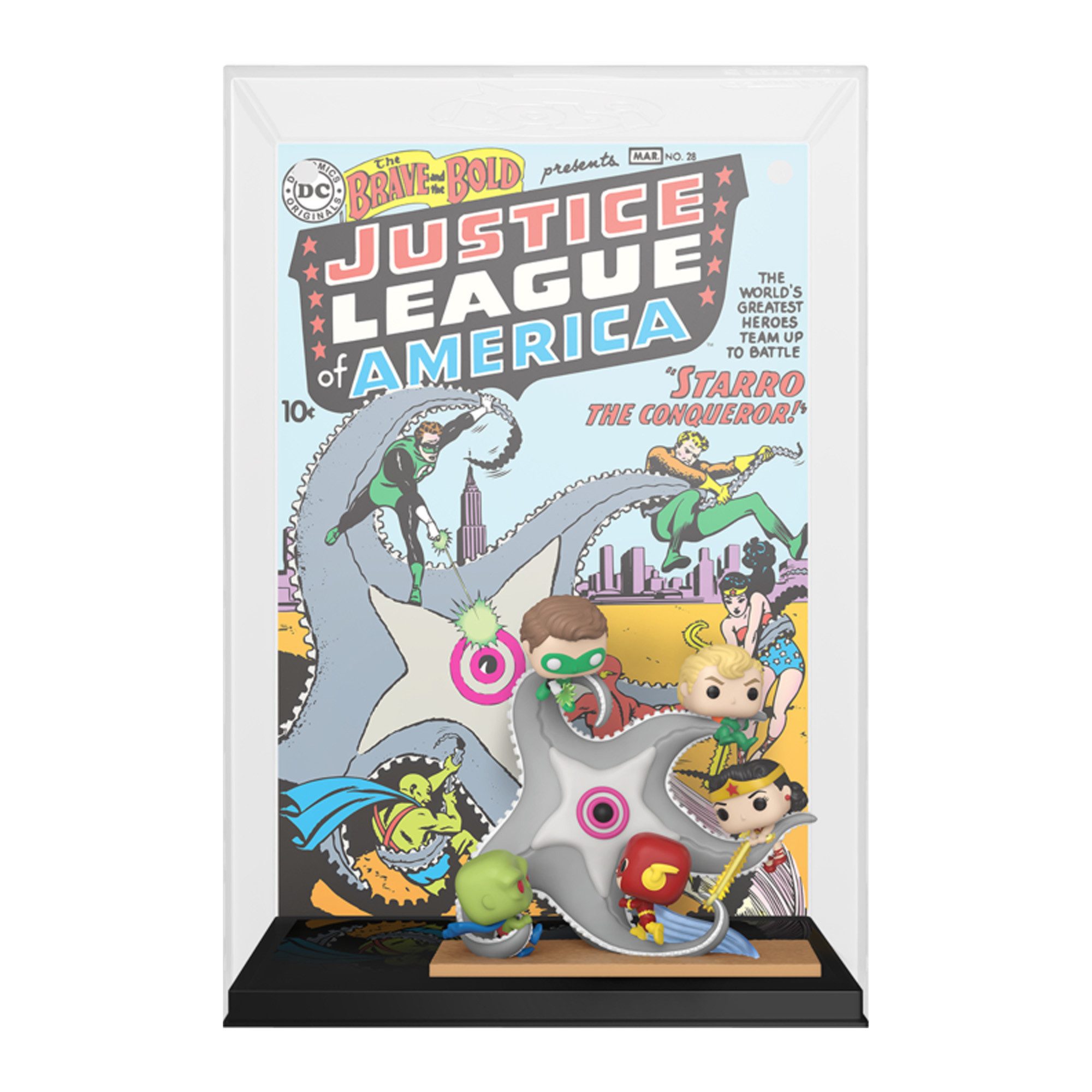 Funko Actionfigur POP! Comic Covers The Brave and the Bold 10 - Justice League