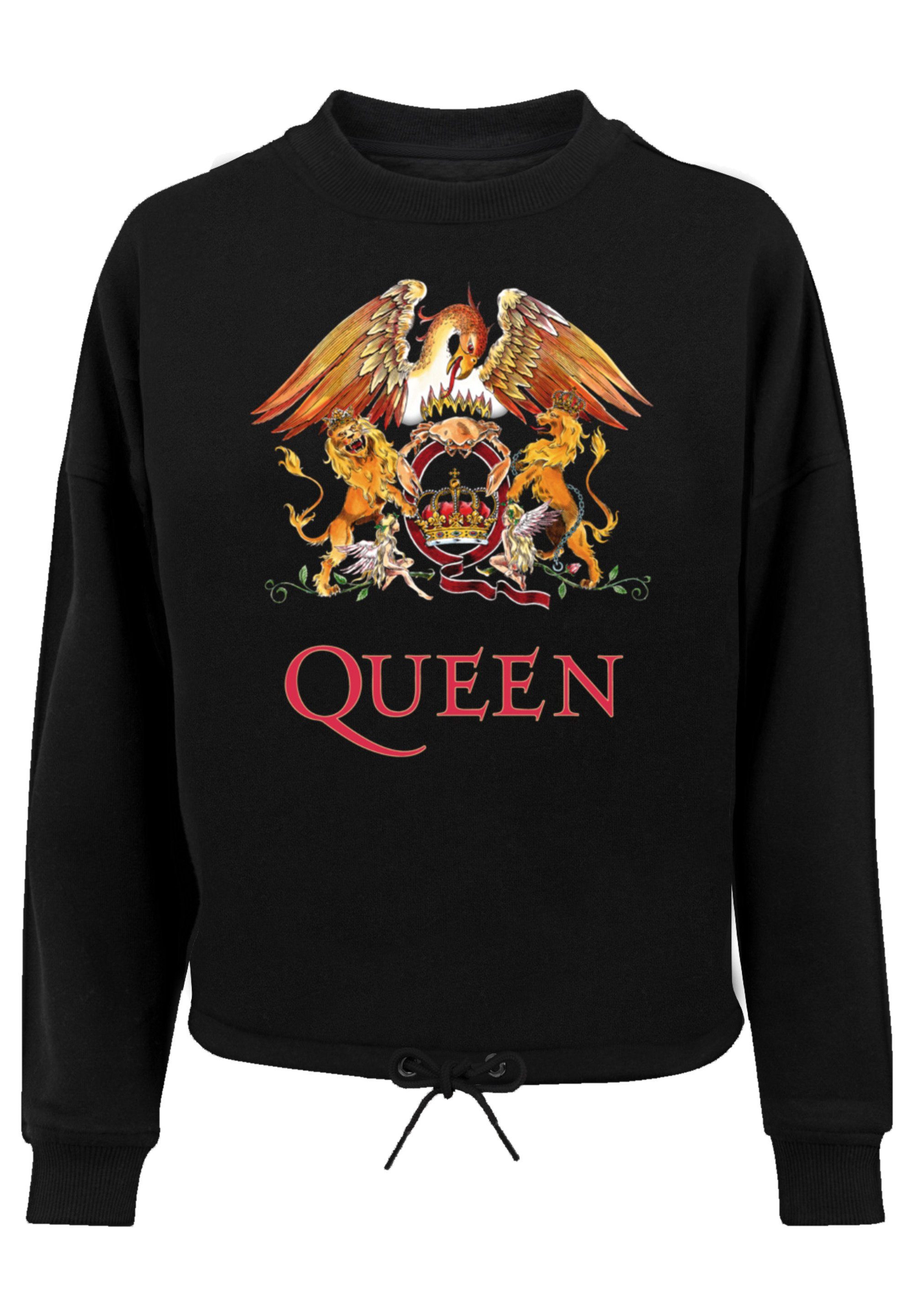 schwarz F4NT4STIC Print Queen Classic Crest Sweatshirt
