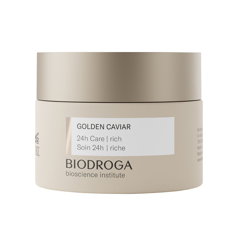 Biodroga Gesichts-Reinigungsfluid Biodroga - Golden Caviar - 24h Pflege reichhaltig - 50ml