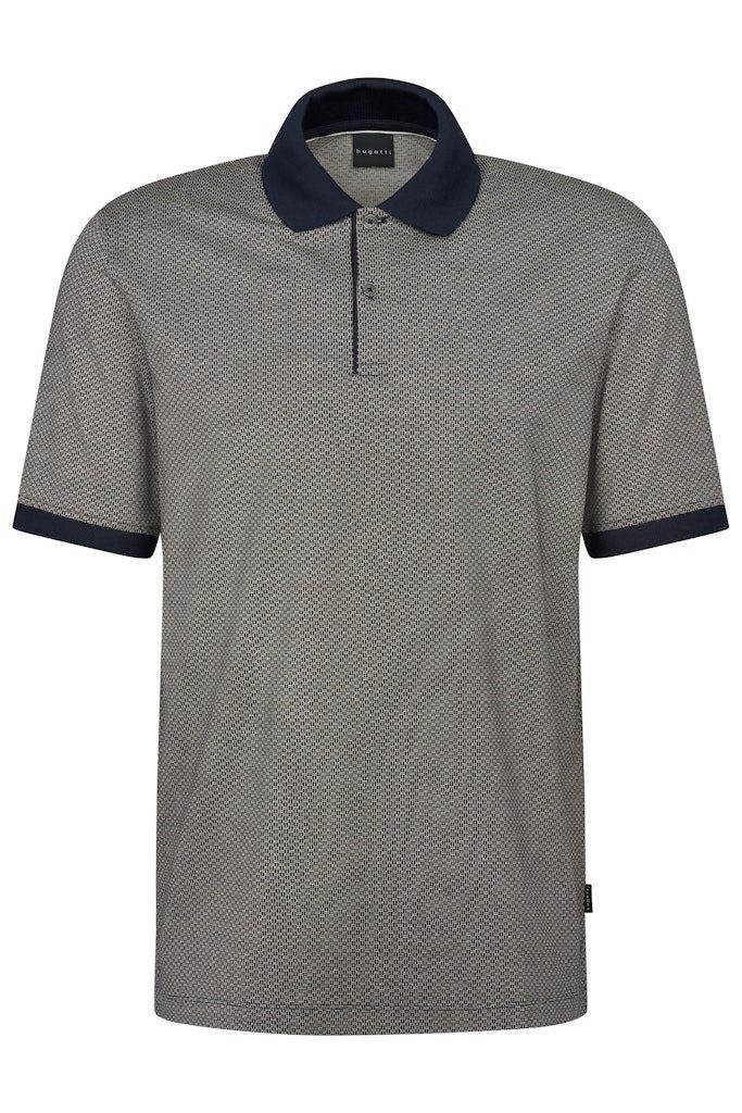bugatti Poloshirt 8150-75108C 100% Baumwolle Modern günstig online kaufen