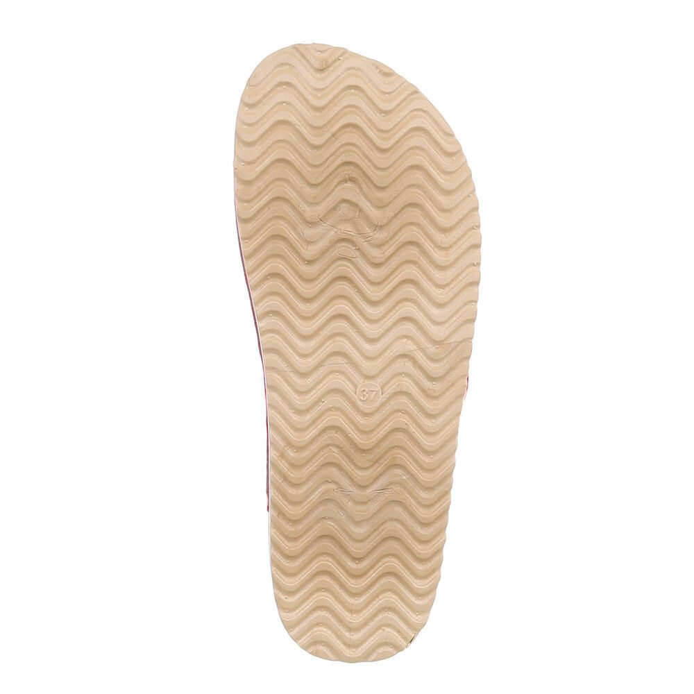 Ital-Design Damen Mules Freizeit Plateausandaletten (86706595) Flach Pantoletten in Pink