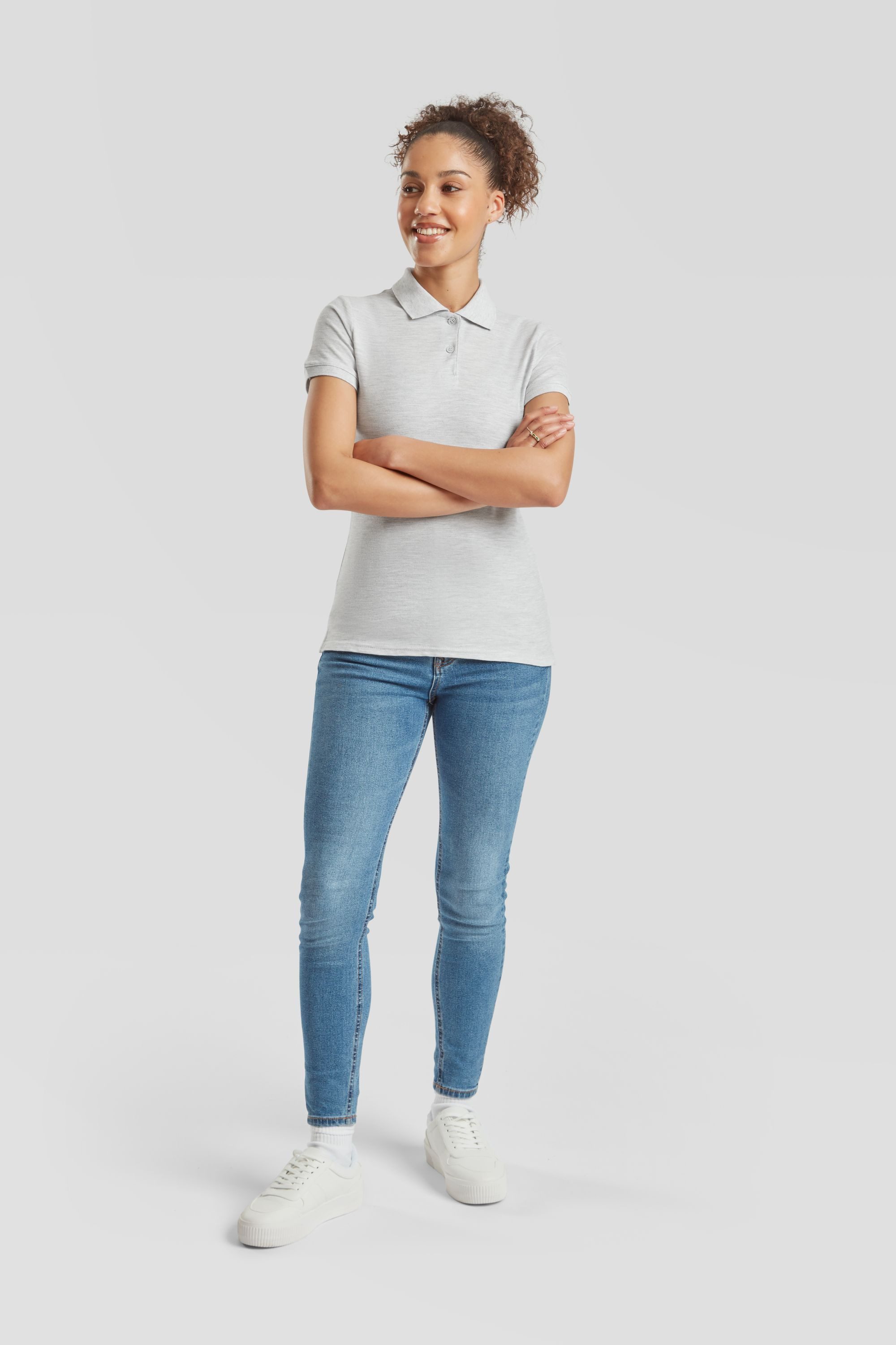 Fruit of the Loom Poloshirt Fruit of the Loom 65/35 Polo Lady-Fit 