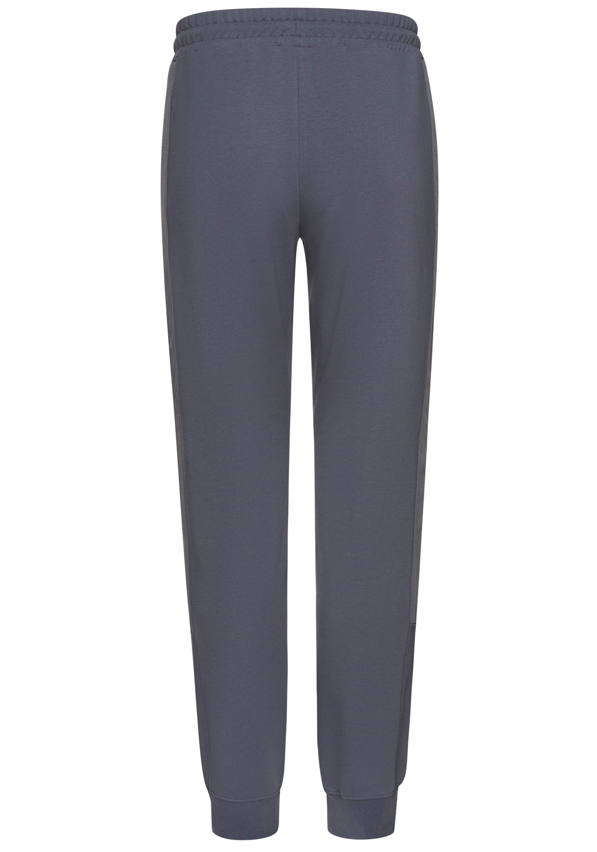 le jogger® Sweatpants mit farblichen Einsatz und Reißverschlusstaschen