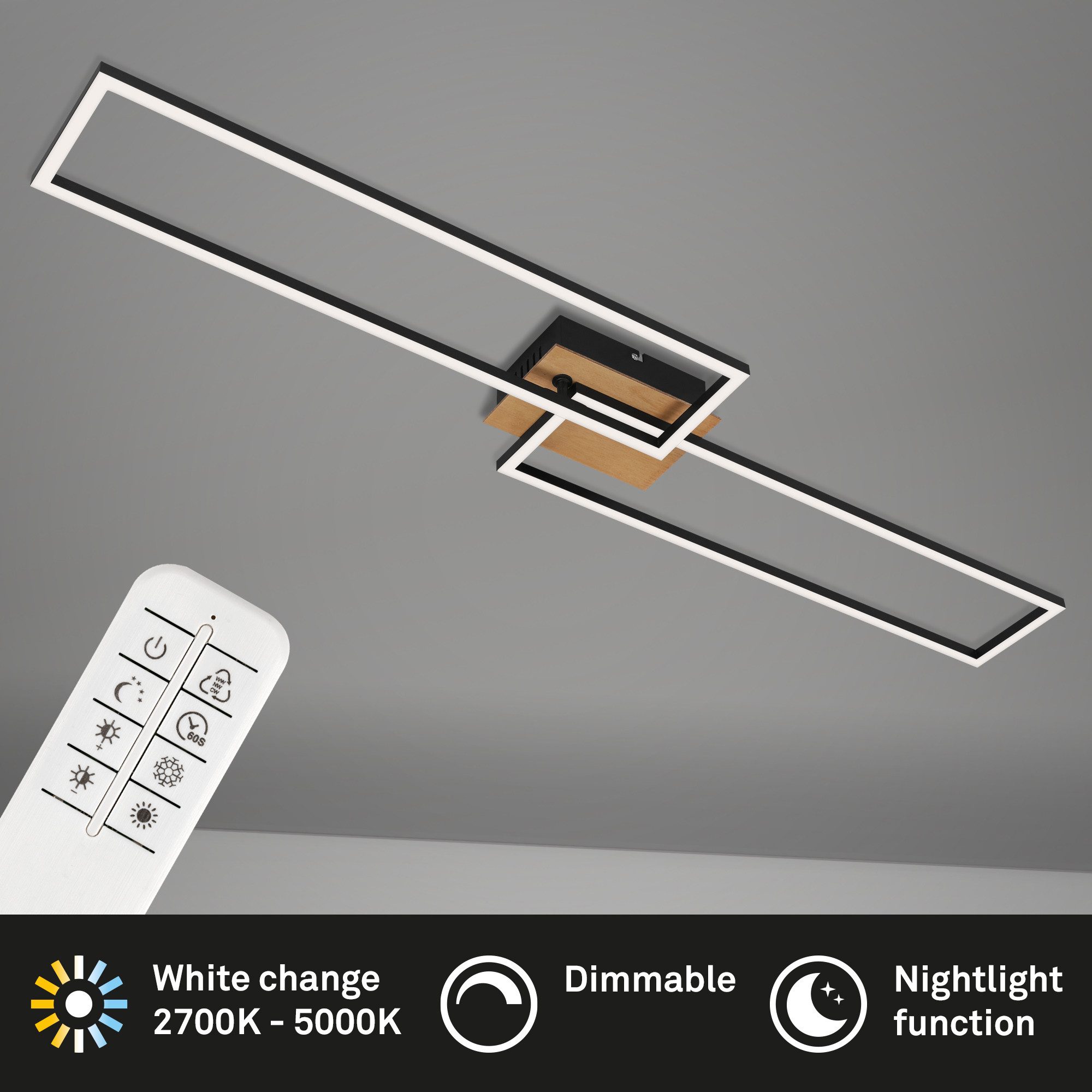 Briloner Leuchten LED Deckenleuchte LED Deckenleuchte günstig online kaufen