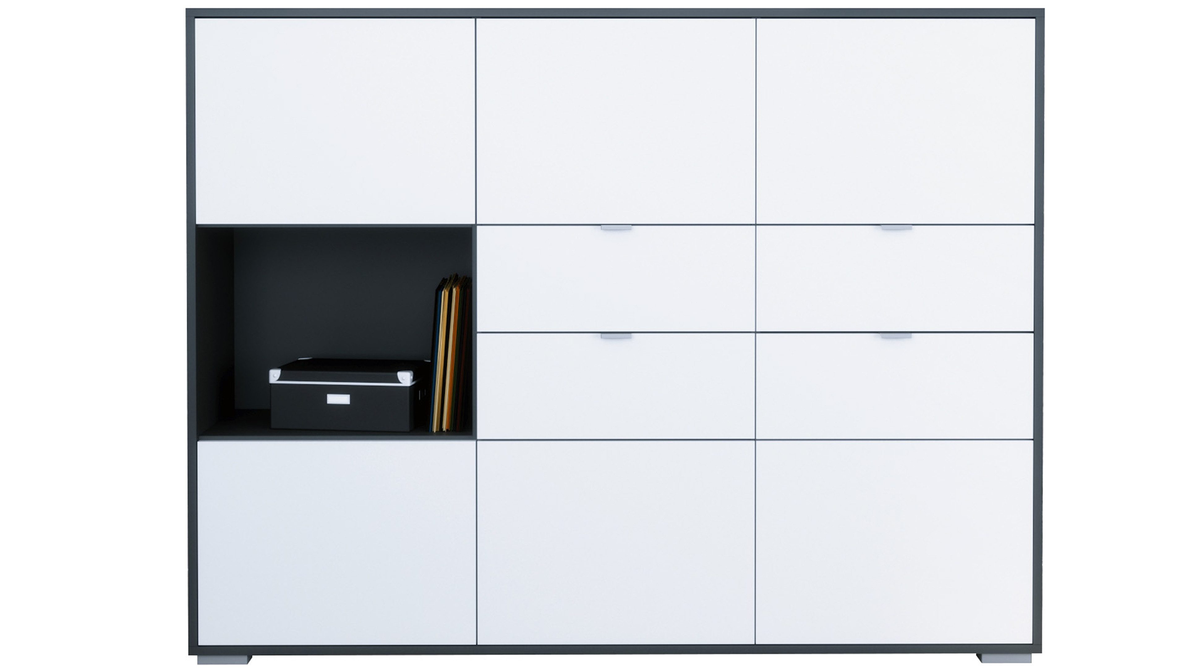 Vladon Highboard Milano (Highboard mit 6 günstig online kaufen