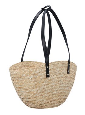 Patrizia Pepe Schultertasche Summer Straw, Stroh