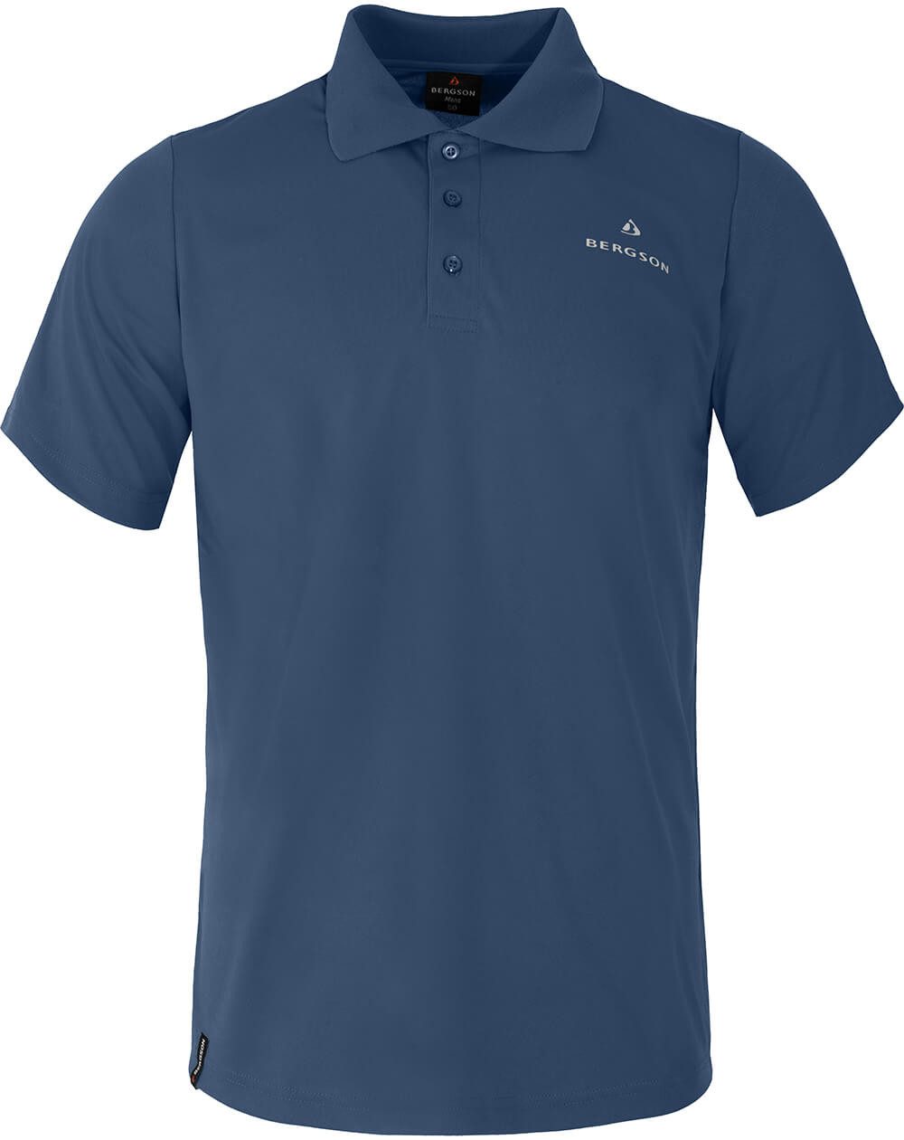 Bergson T-Shirt BLACKI Herren Polo-Shirt, Knopfleiste, schnelltrocknend, Pi günstig online kaufen