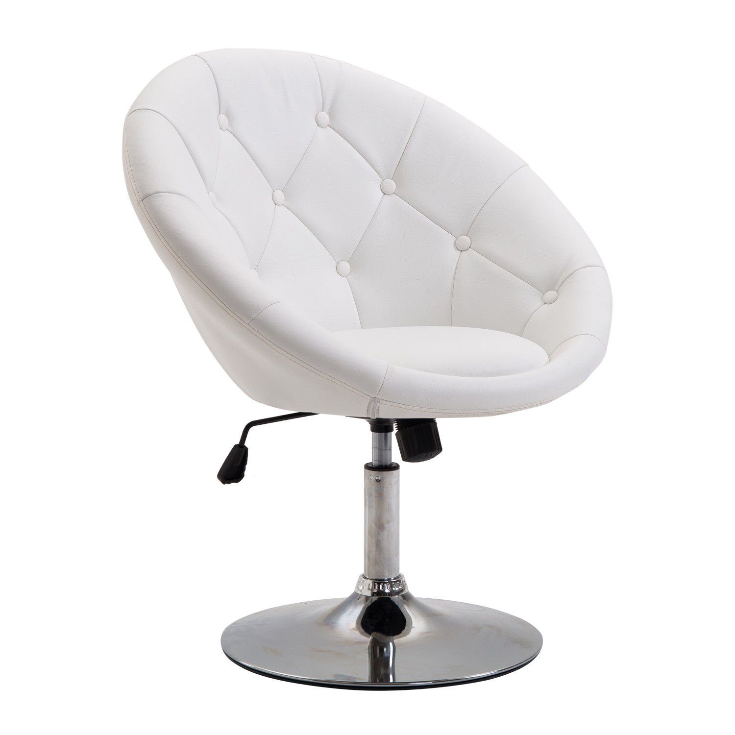 HOMCOM Relaxsessel höhenverstellbarer Drehhocker Drehstuhl (Relaxstuhl, günstig online kaufen