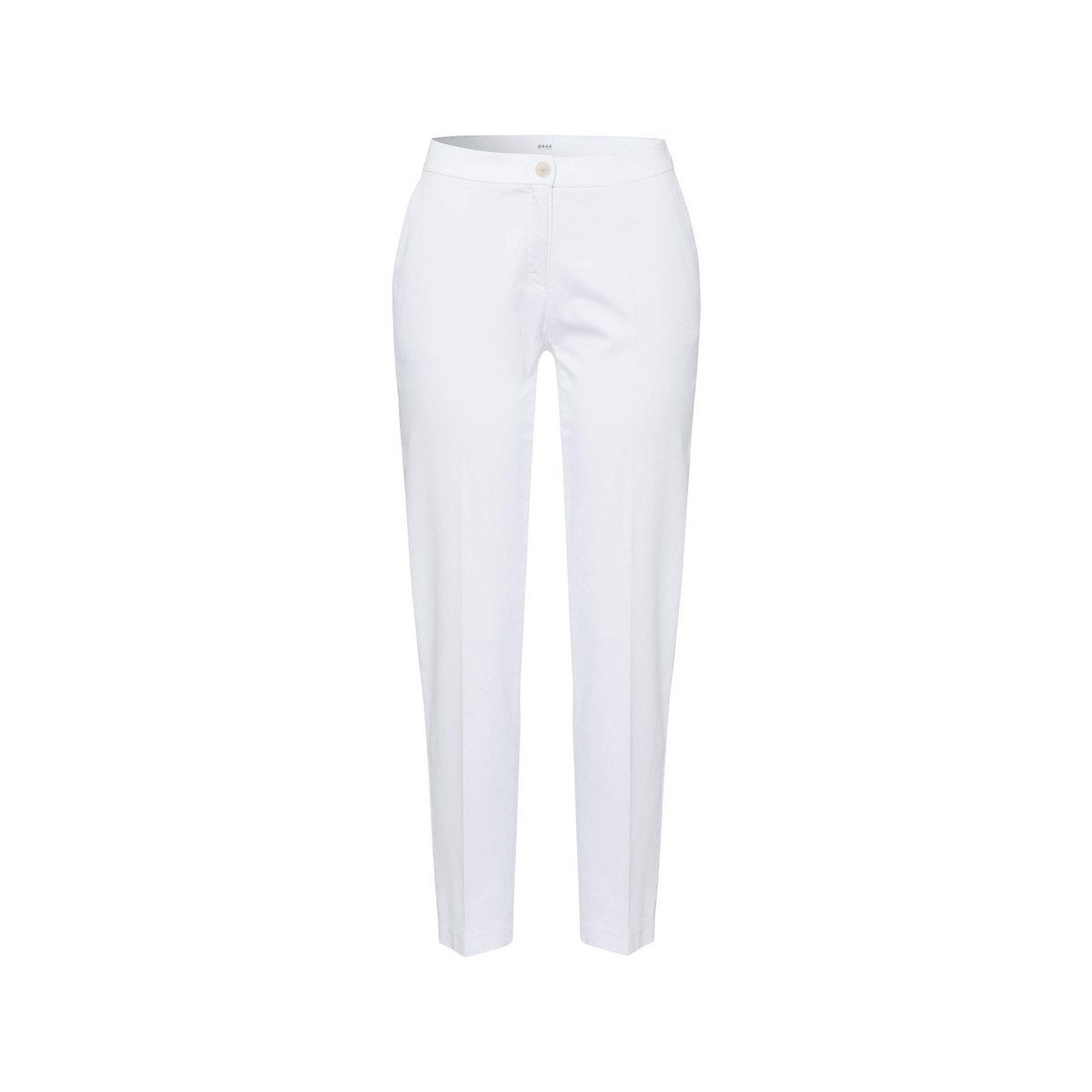 Brax Stoffhose weiß regular (1-tlg) 99 WHITE