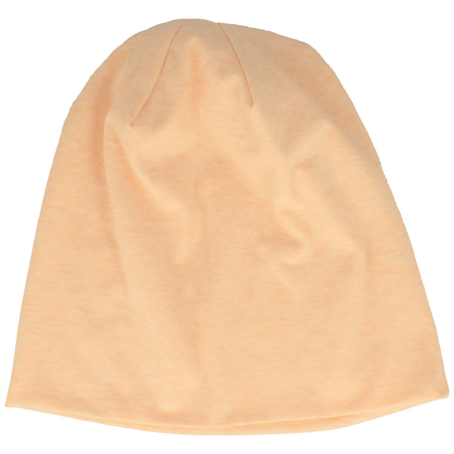 Balke Strickmütze melierte Jersey Strickmütze mit Rollrand