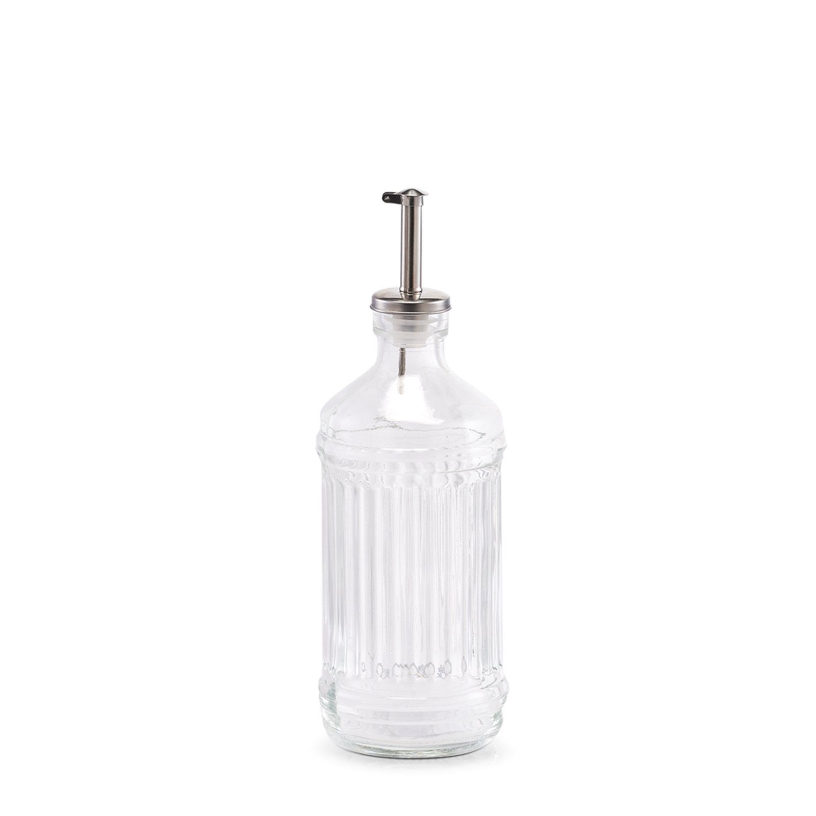 Rillen-Glas, Glas Vorratsglas ml Essig-/Ölflasche, 500 Neuetischkultur