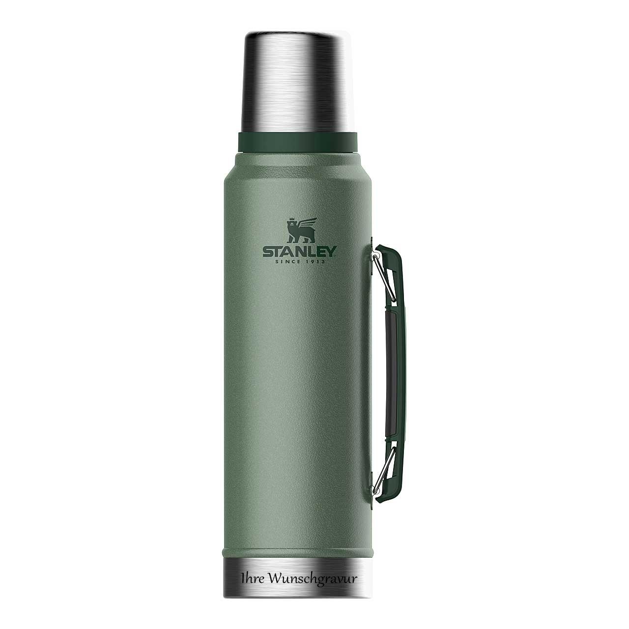 Stanley 1913 Thermoflasche Stanley CLASSIC VAKUUM-FLASCHE 1 l, mit Namensgravur