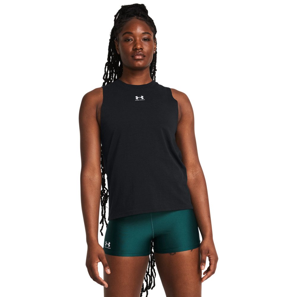 Under Armour® Trainingstop UA RIVAL MUSCLE TANK (1-tlg) mit Rundhalsausschn günstig online kaufen