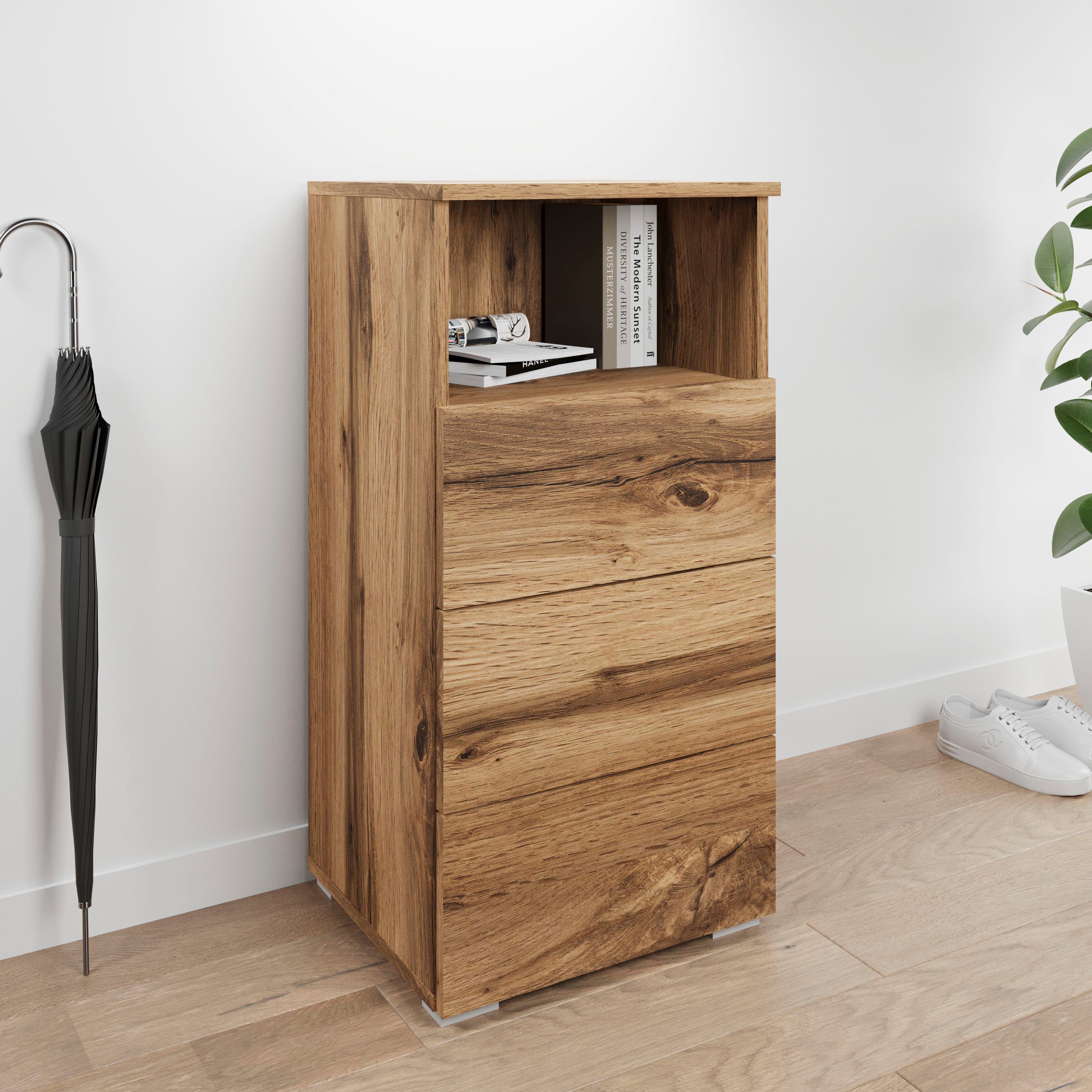 INOSIGN Mehrzweckschrank "Paris", mit 3 Schubkästen (Breite 40 cm) günstig online kaufen