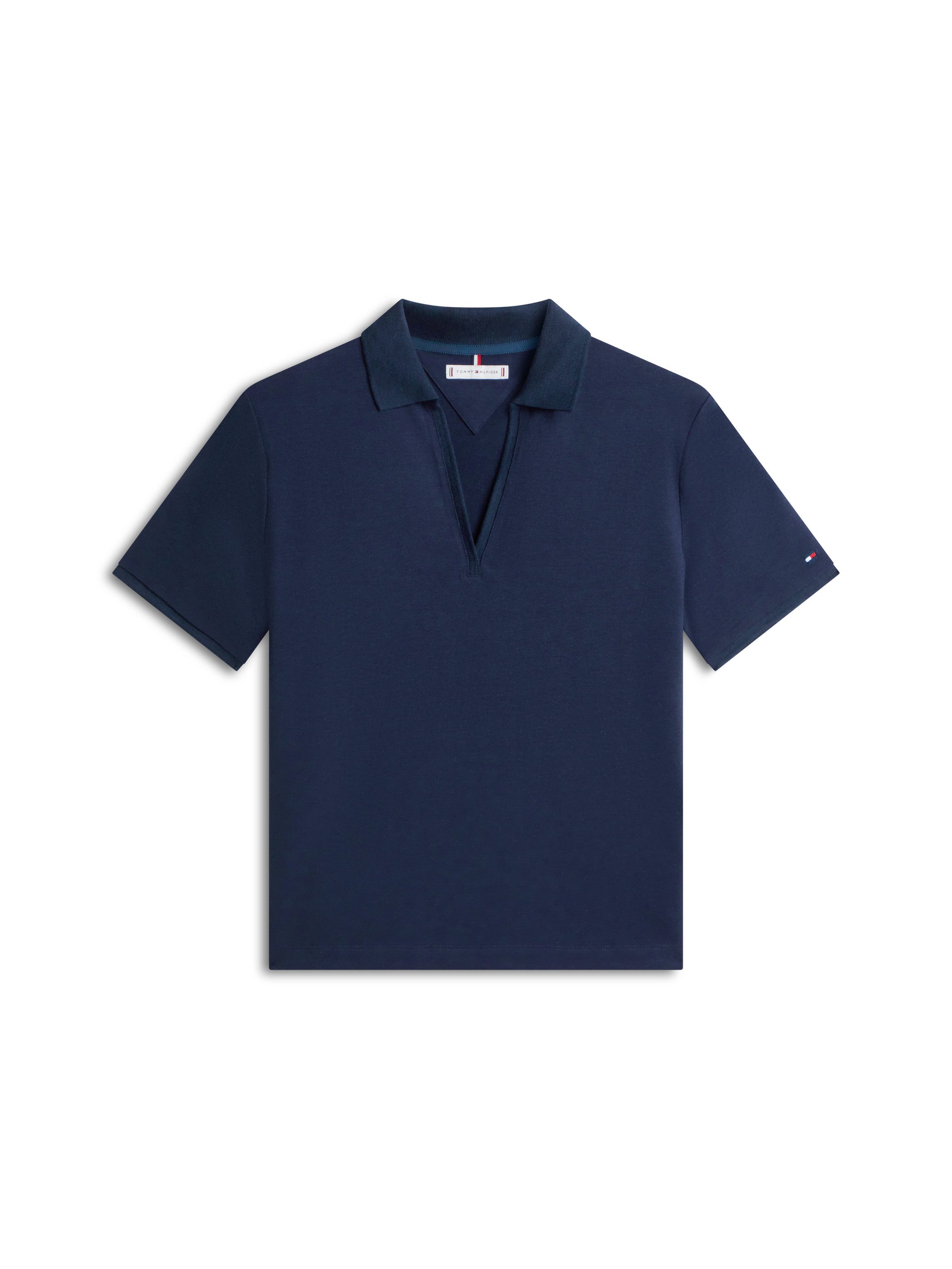 Poloshirt LYOCELL PIQUE OPEN-NK SS POLO