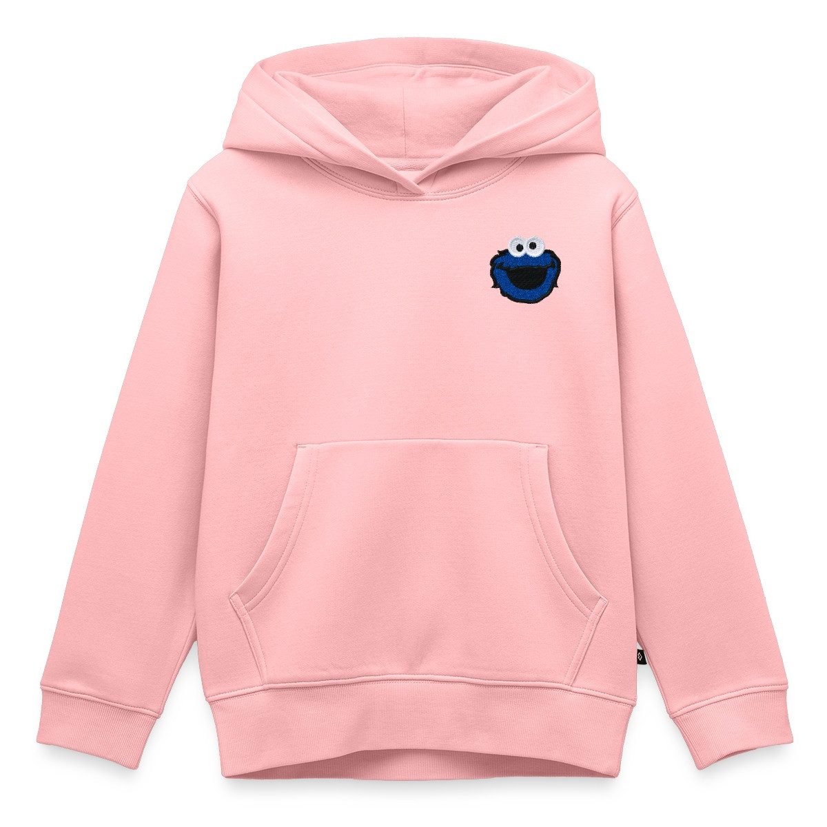 Hoodie Sesamstraße Stick Krümelmonster Kinder Premium Hoodie