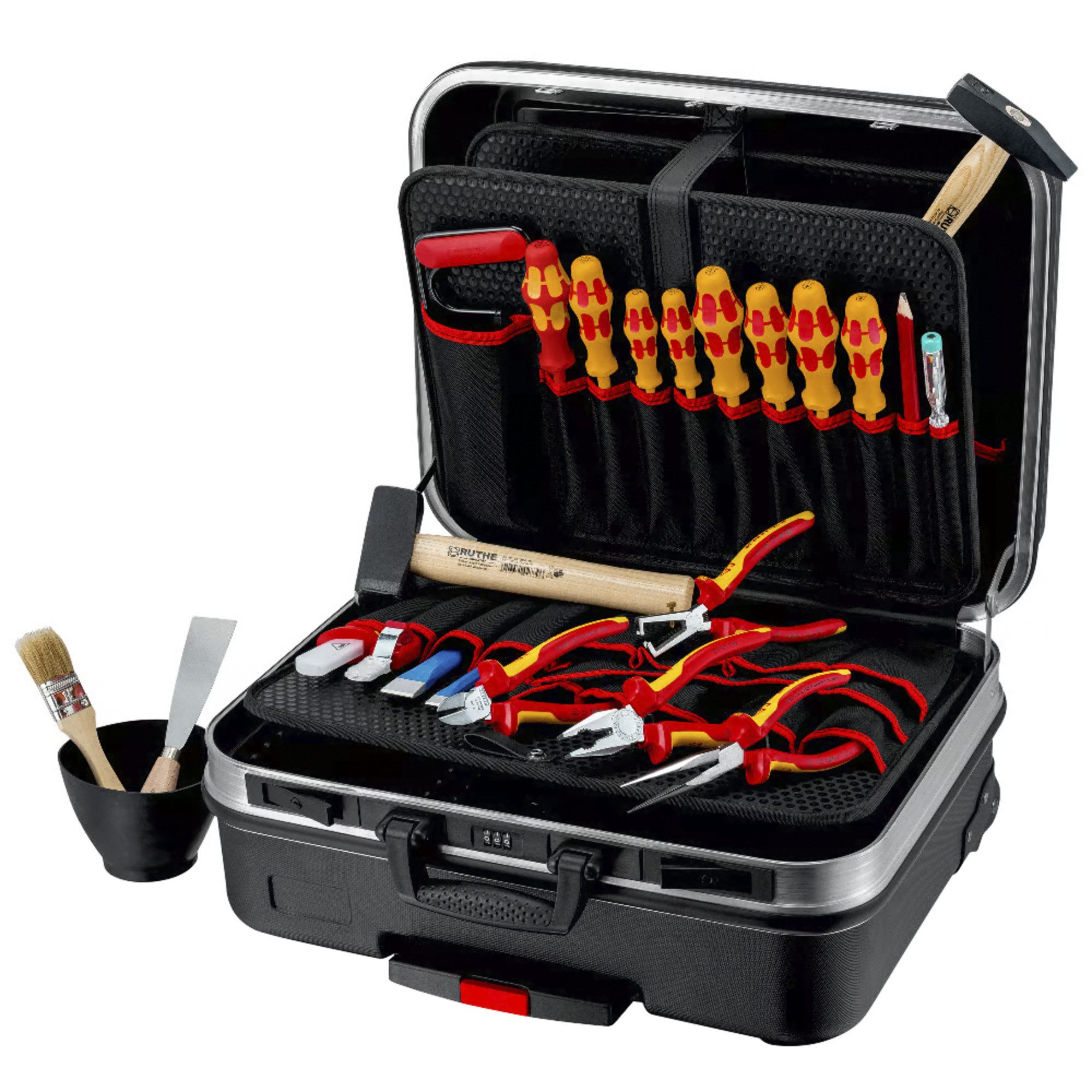 Werkzeugset KNIPEX Werkzeugkoffer "BIG Basic Move" Elektro