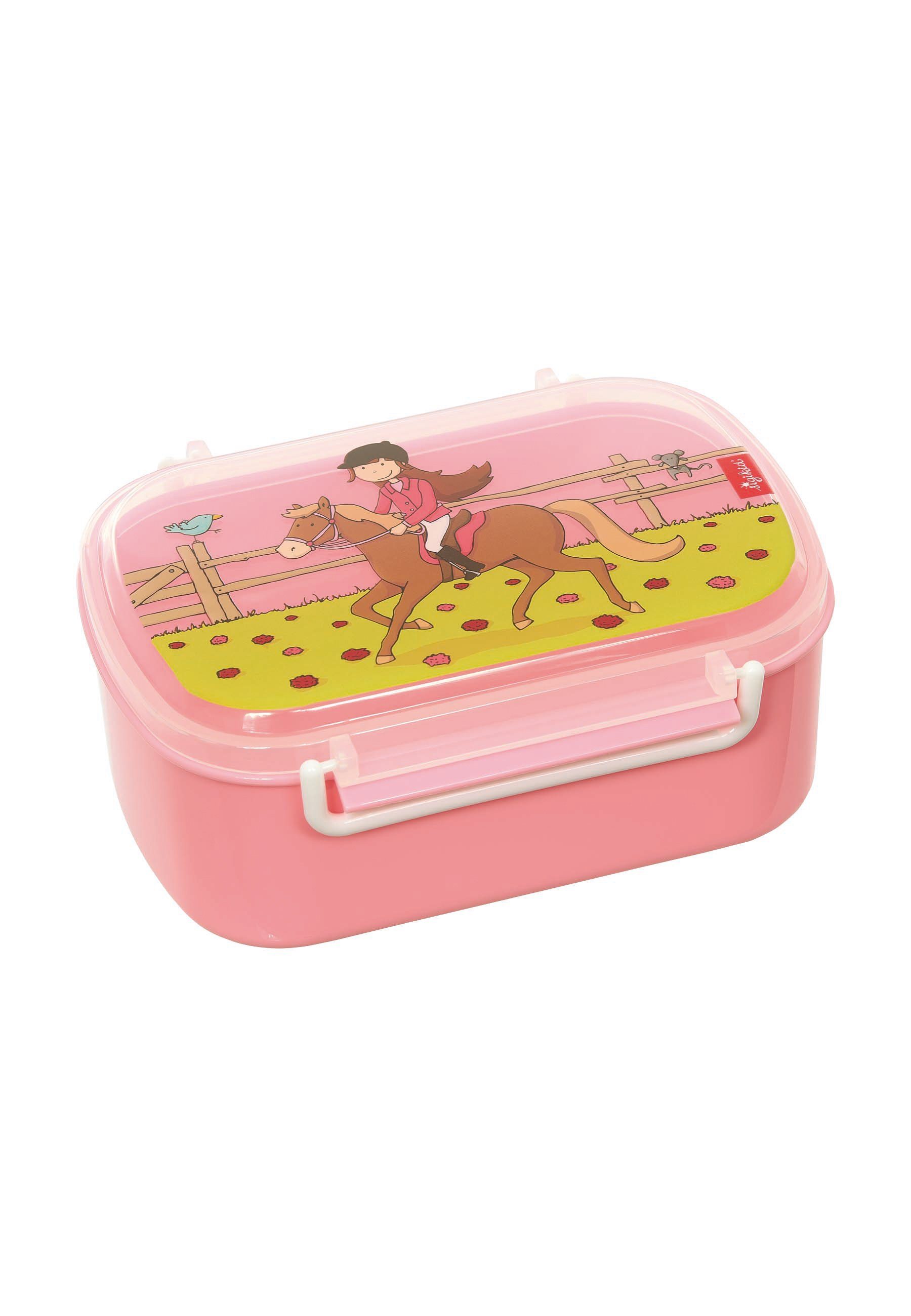 Sigikid Lunchbox Kinder Lunchbox Brotdose mit Rohkostschälchen, 100% Polypropylen, (1-tlg) mehrfarbig