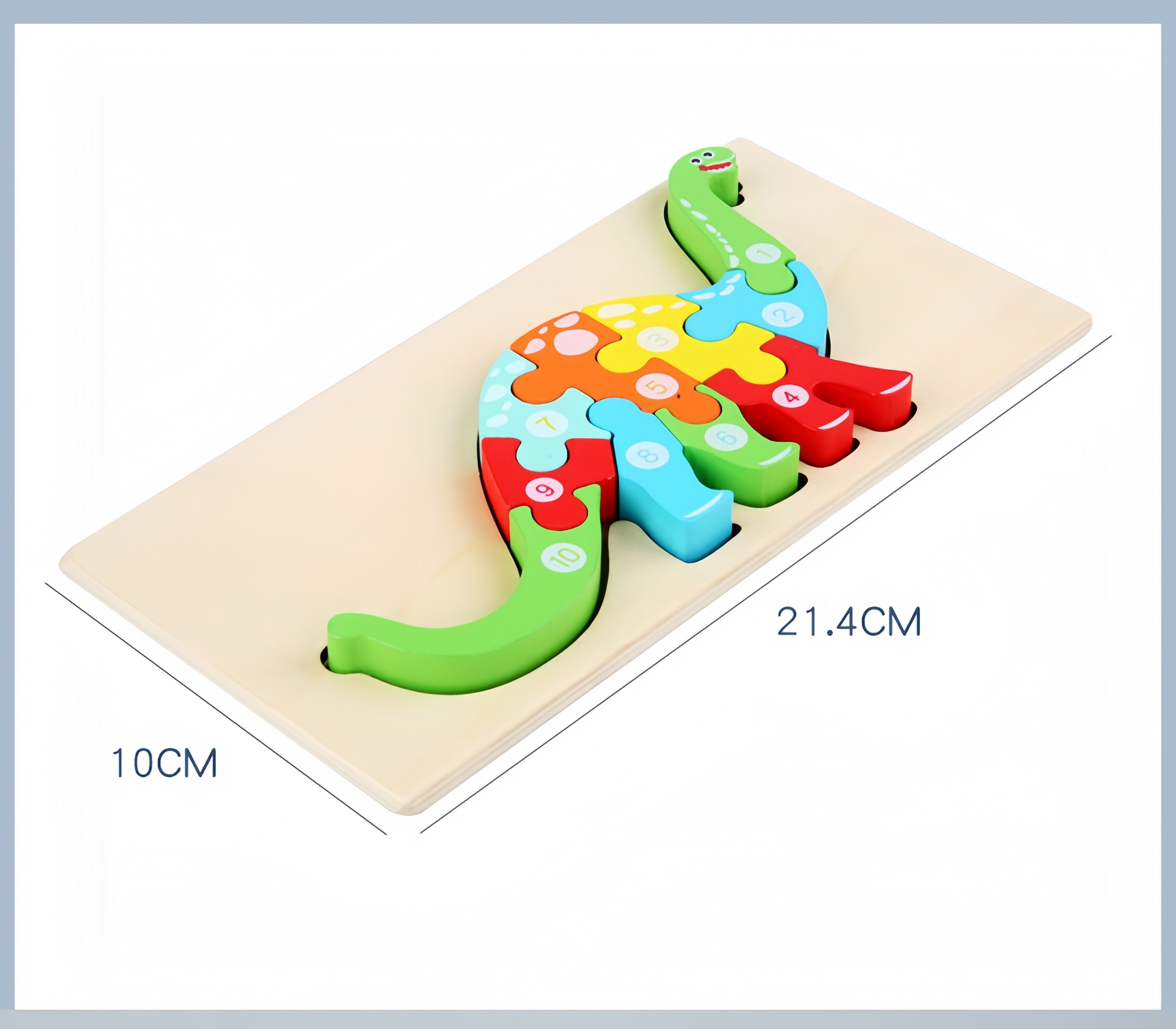 FOUORTUNATE-BEE Lernspielzeug Montessori-Puzzle für Kinder ab 3 Jahren, 4-teiliges Lernspielzeug (4-St), Frühes Lernspiel & Geschenk für Jungen und Mädchen ab 3 – Bild 2 von 5