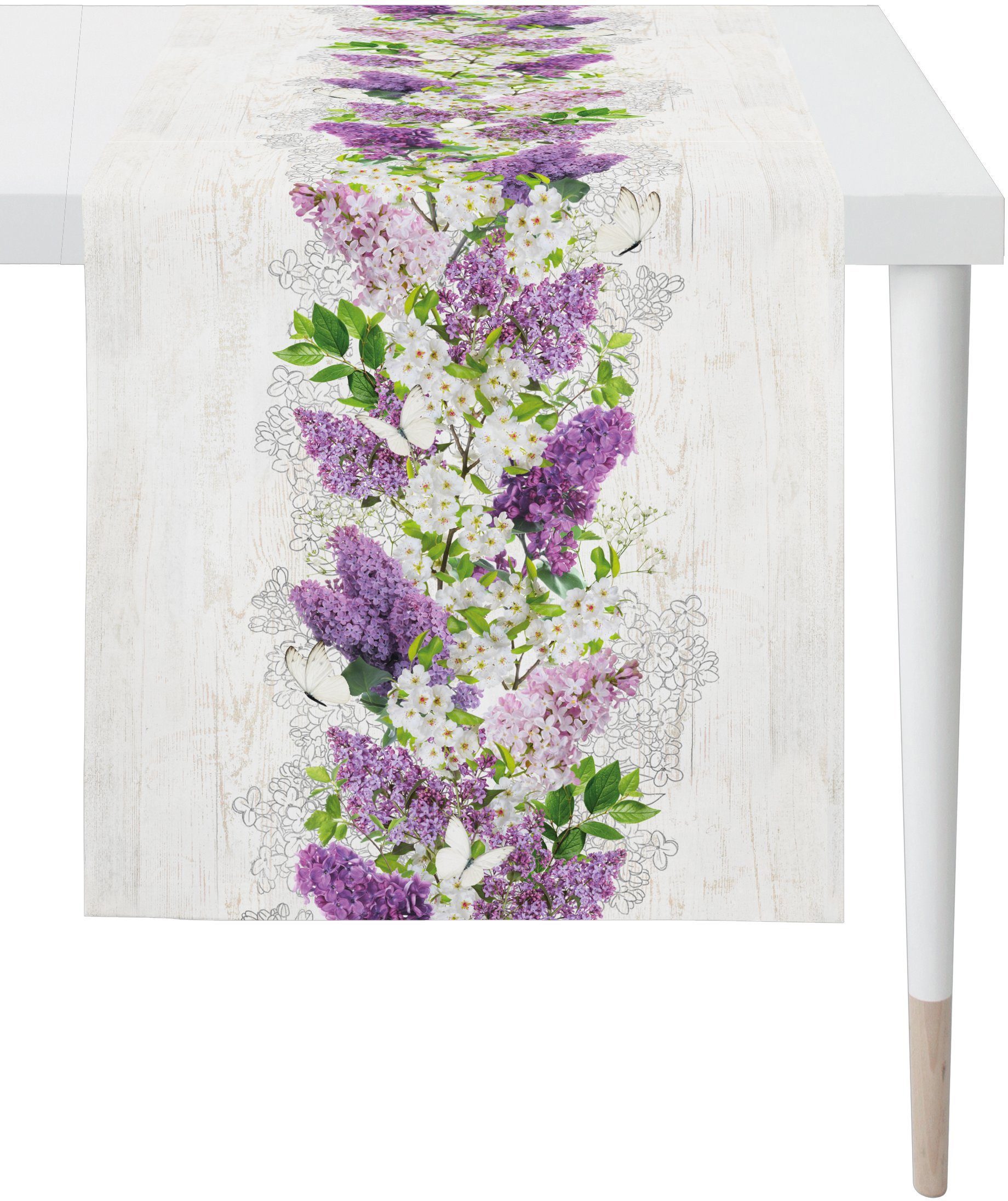 Im großen Ausverkauf APELT Tischläufer Frühling 6404 Frühjahrsdeko, Digitaldruck (1-tlg), SPRINGTIME
