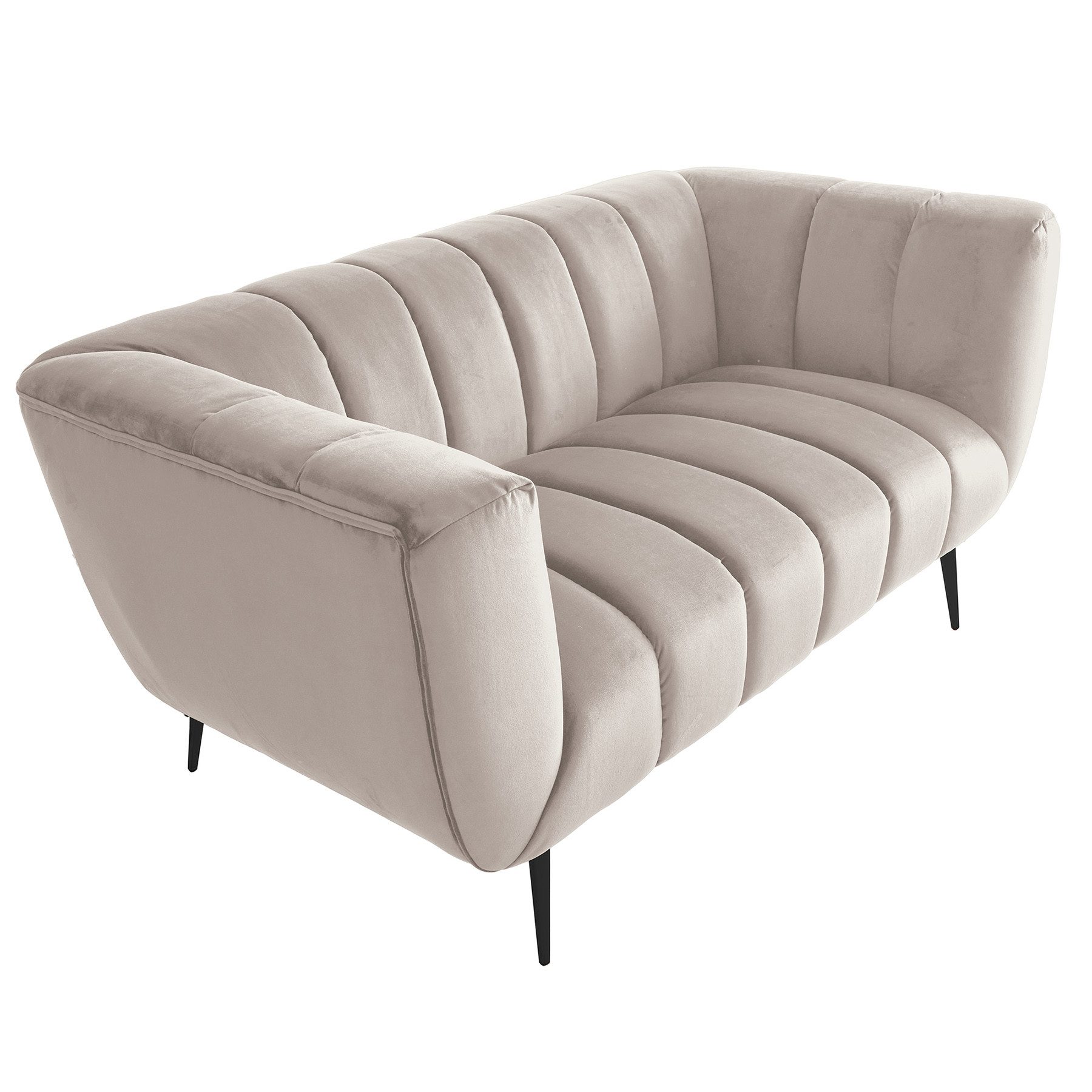 riess-ambiente 2-Sitzer NOBLESSE 165cm champagner / günstig online kaufen