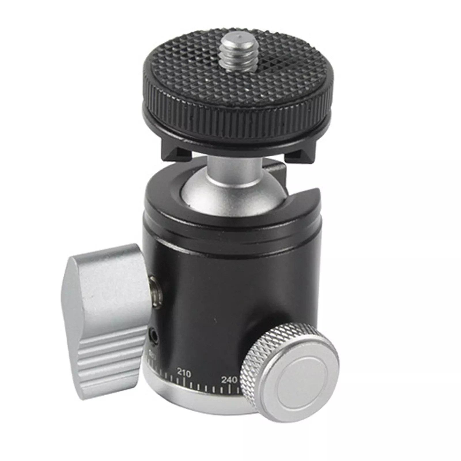 BEXIN Kugelkopf 61mm Stativkopf Kugelkopf drehbarer Panoramakopf für DSLR Kamera