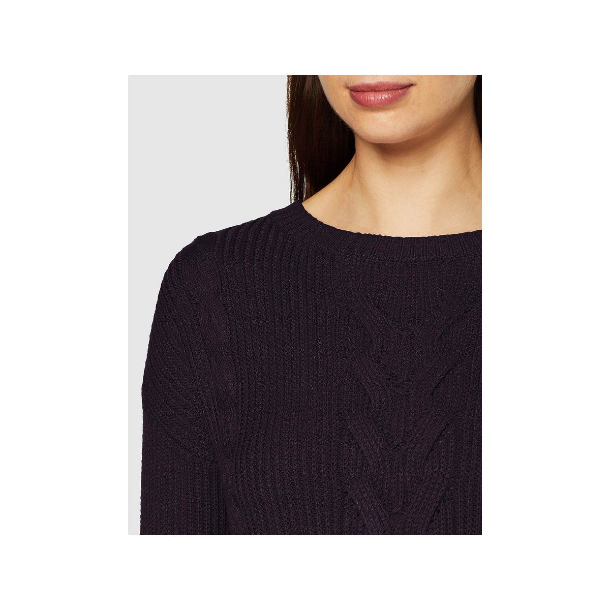 Comma Longpullover blau (1-tlg)