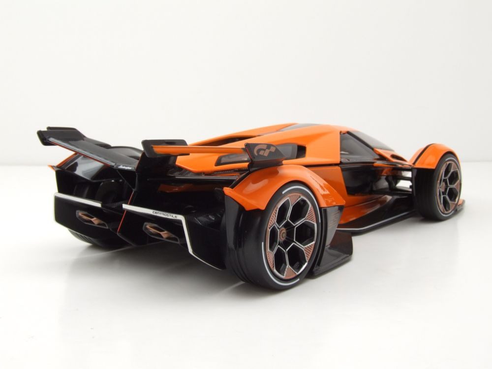 Maisto® Modellauto Lamborghini V12 Vision Gran Turismo orange, Maßstab 1:18