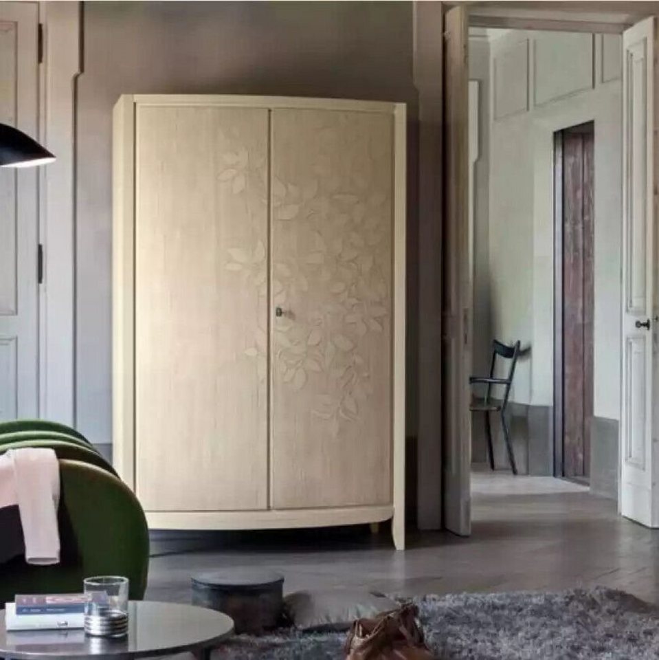 jvmoebel kleiderschrank beige kleiderschrank schlafzimmer holz