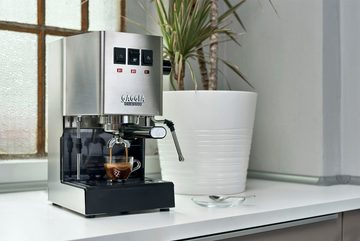 Gaggia Espressomaschine Classic Evo Stainless Steel, Siebträger