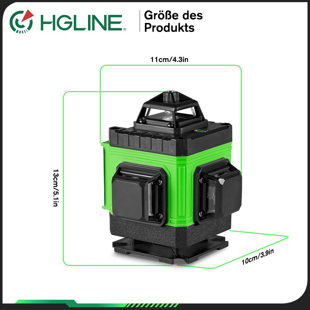 ONEVAN Laserwasserwaage 4 x 360 °Selbstnivellierend günstig online kaufen