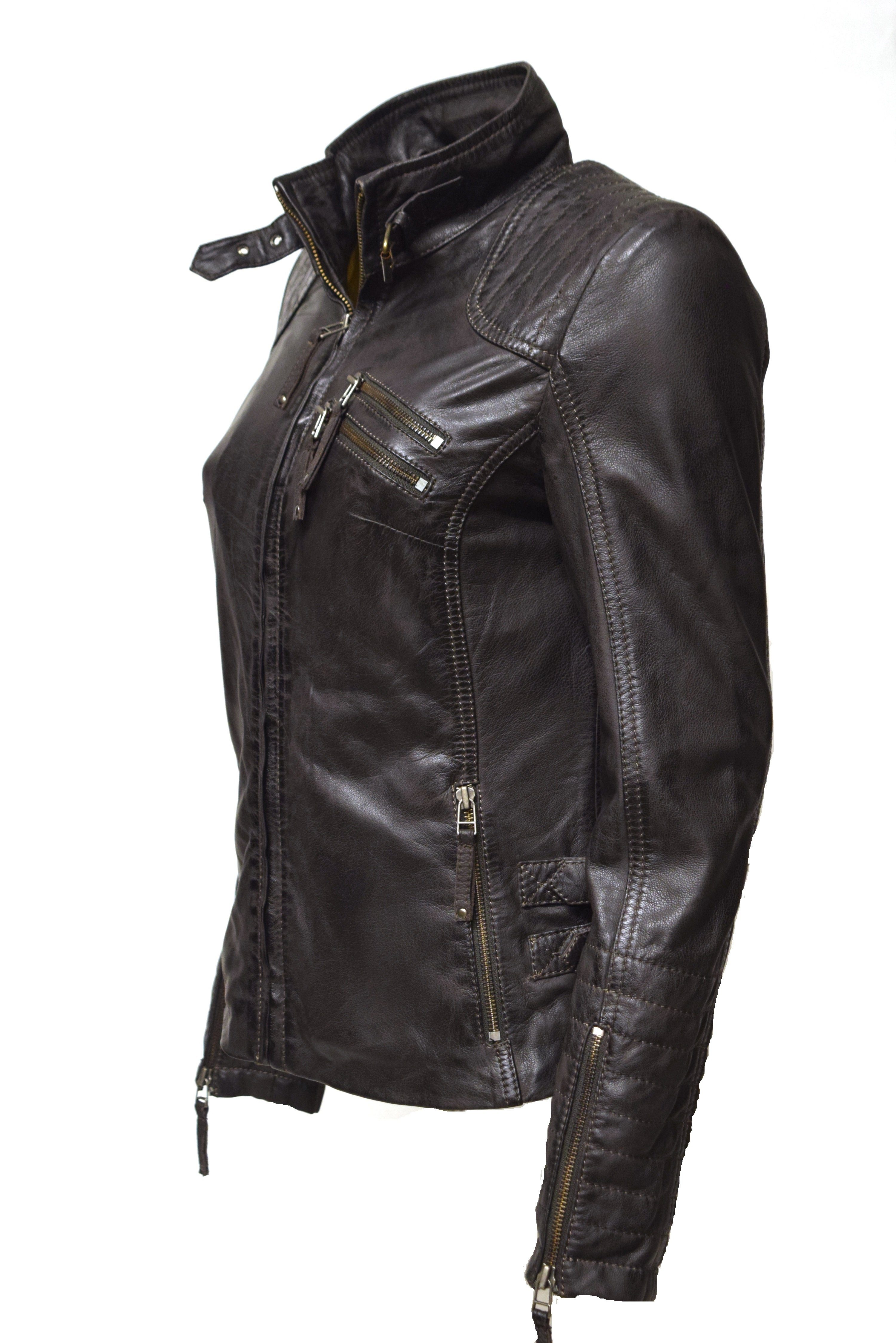 Zimmert Leather Lederjacke Amy (1-St) weiches günstig online kaufen