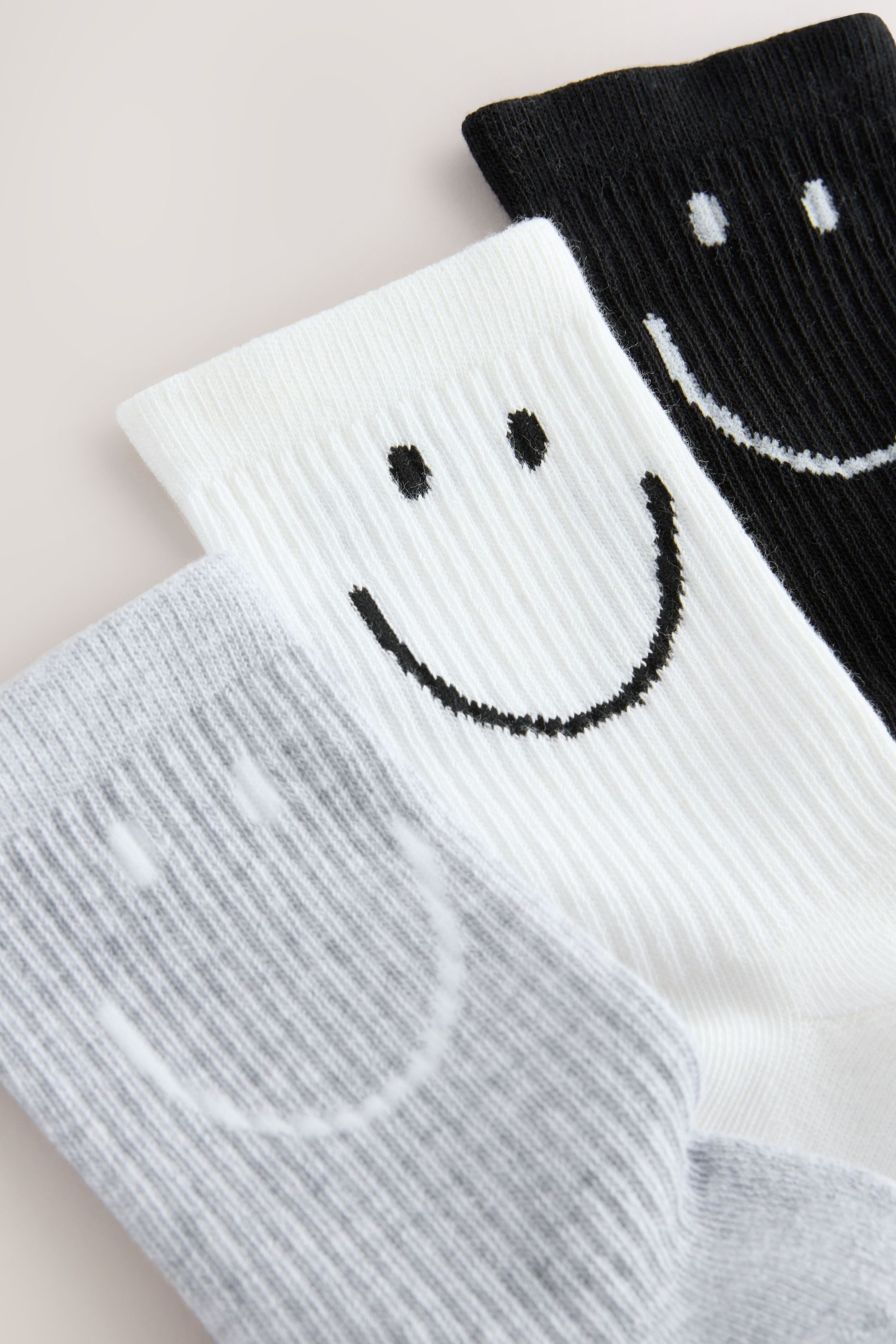 Next Kurzsocken Knöchelsocken mit gepolsterter Sohle, 3er-Pack (3-Paar) – Bild 5 von 5