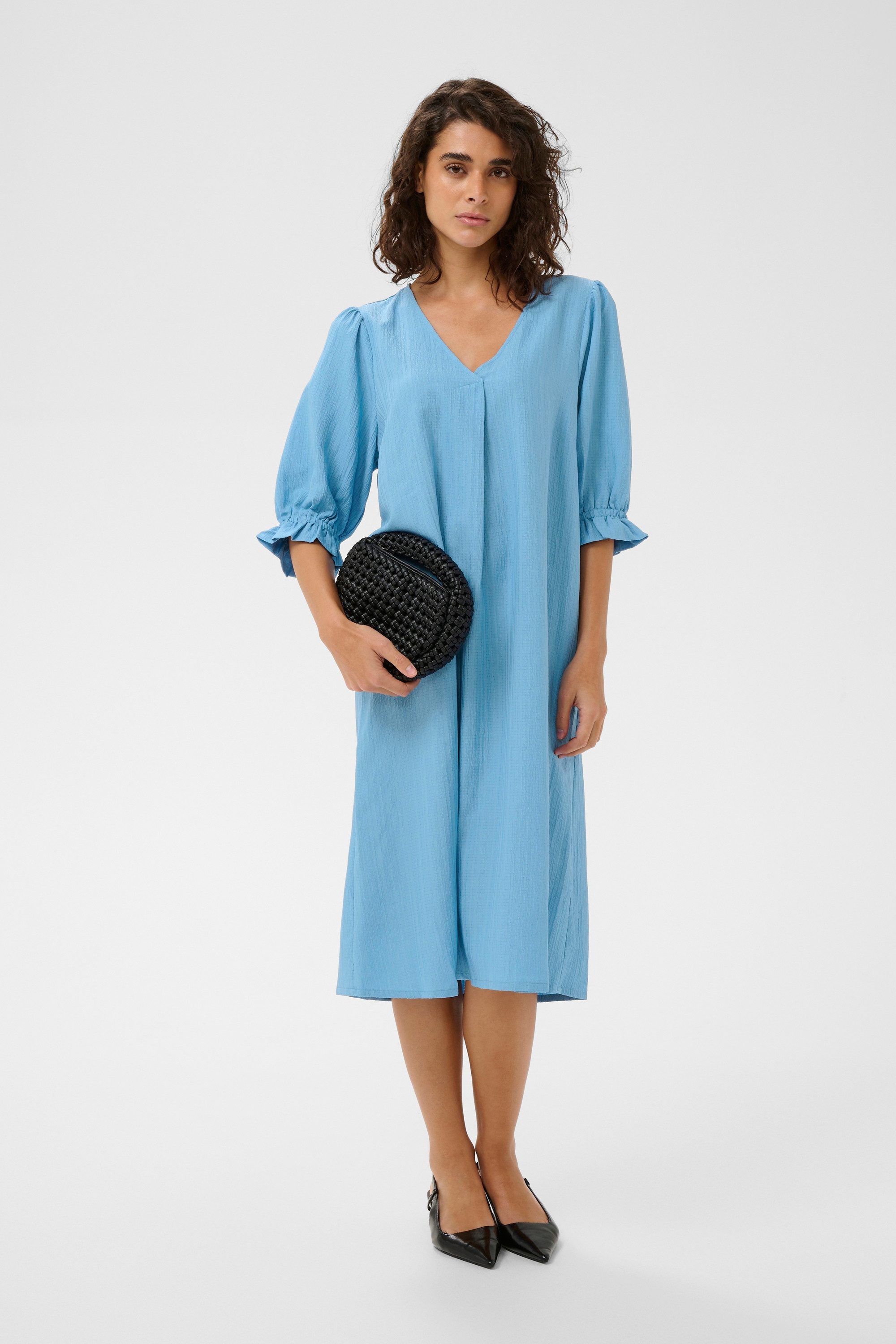 KAFFE Blusenkleid Kleid KApaulina