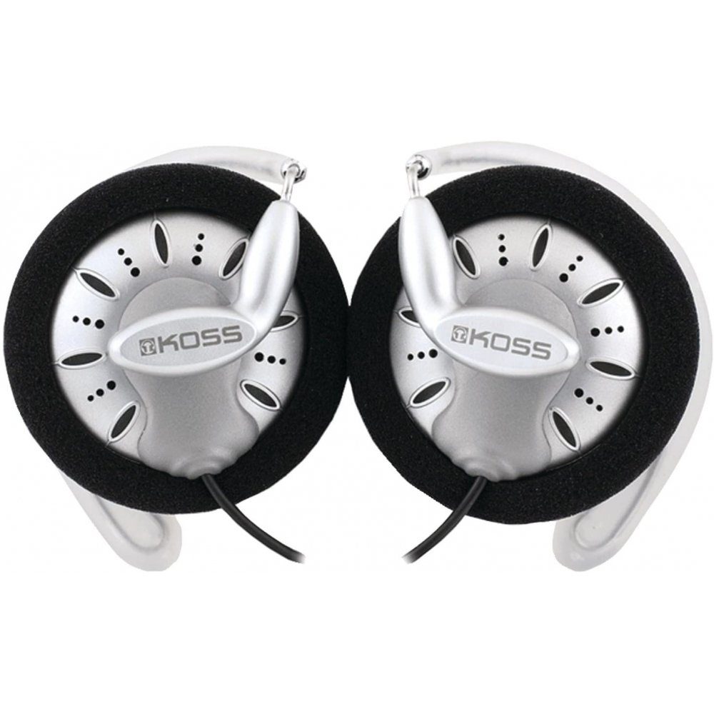 Koss KSC75 Ear Clip - Headset - schwarz/silber Kopfhörer