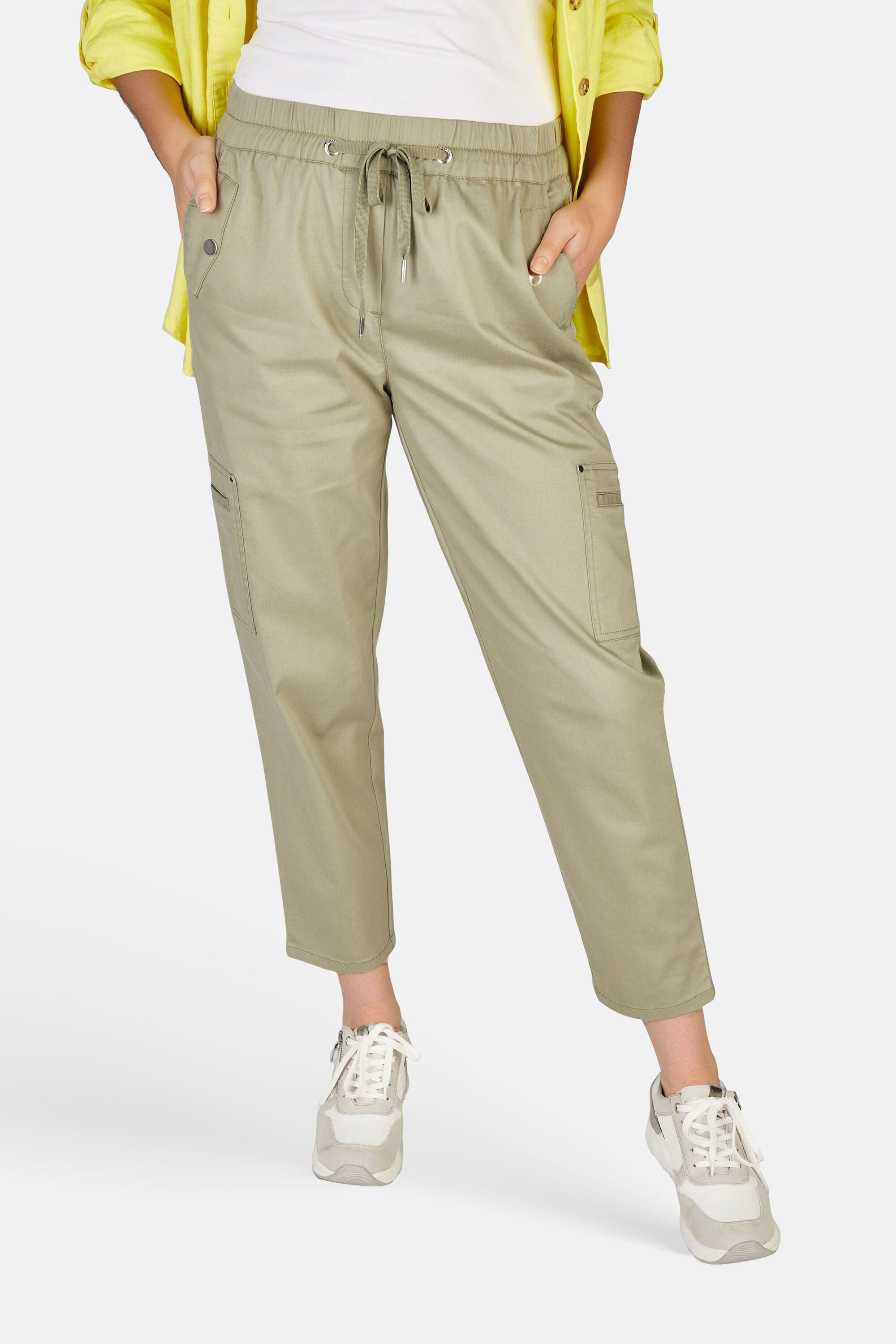 NAVIGAZIONE Stoffhose seidig weiches Lyocell