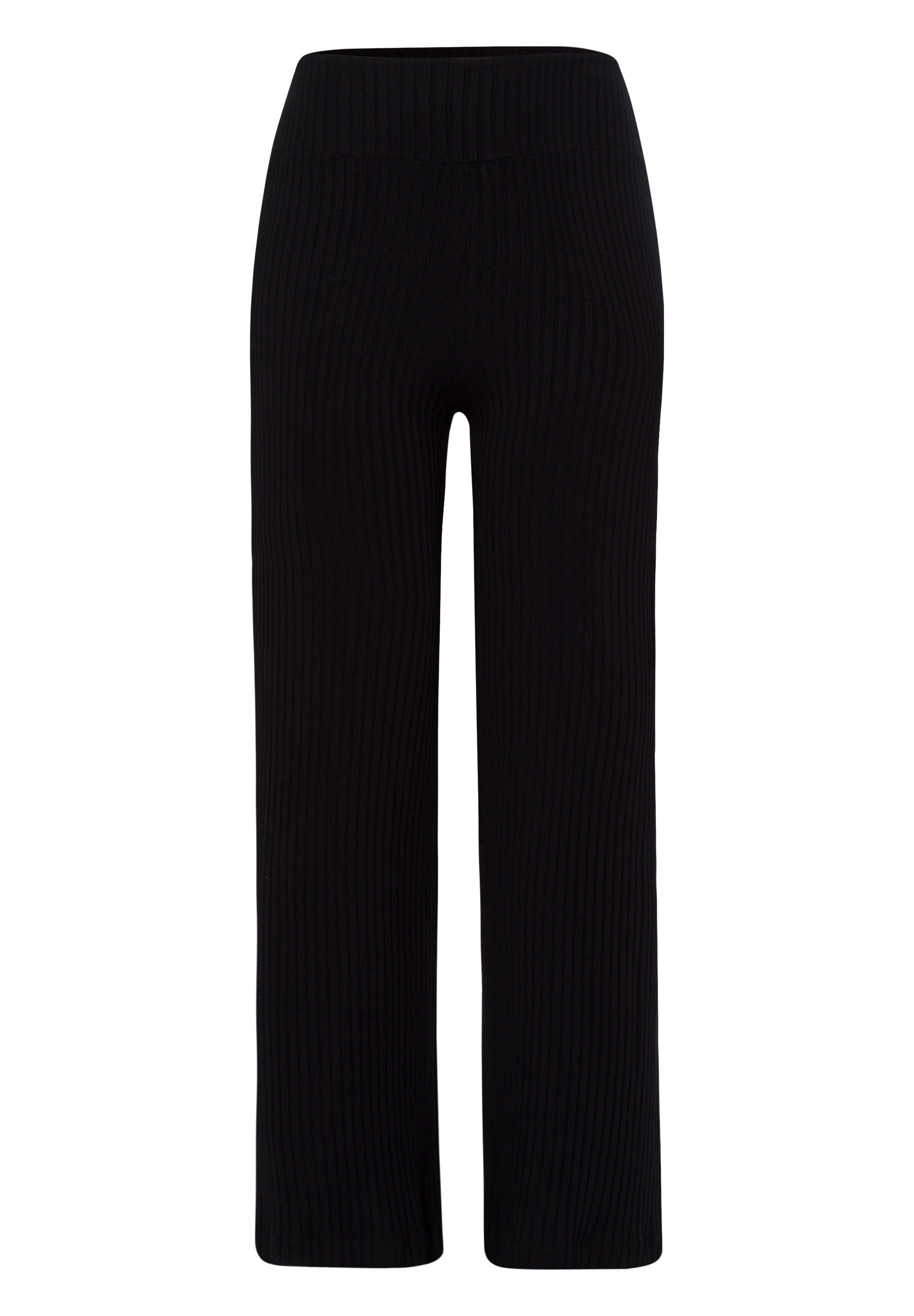 Les Lunes Stoffhose MICHELLE Rib Wide Leg LENZING™ ECOVERO™ Viskose, femini günstig online kaufen