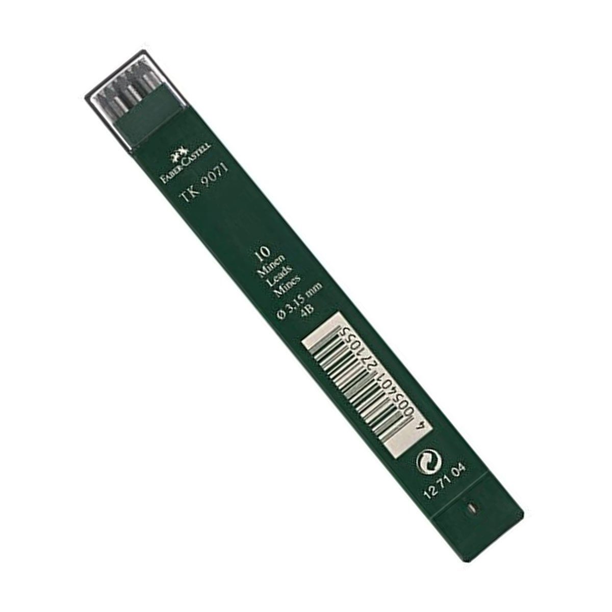 Faber-Castell Ersatzmine FABER-CASTELL TK-Minen 9071, tiefschwarz, Härtegrad: 4B