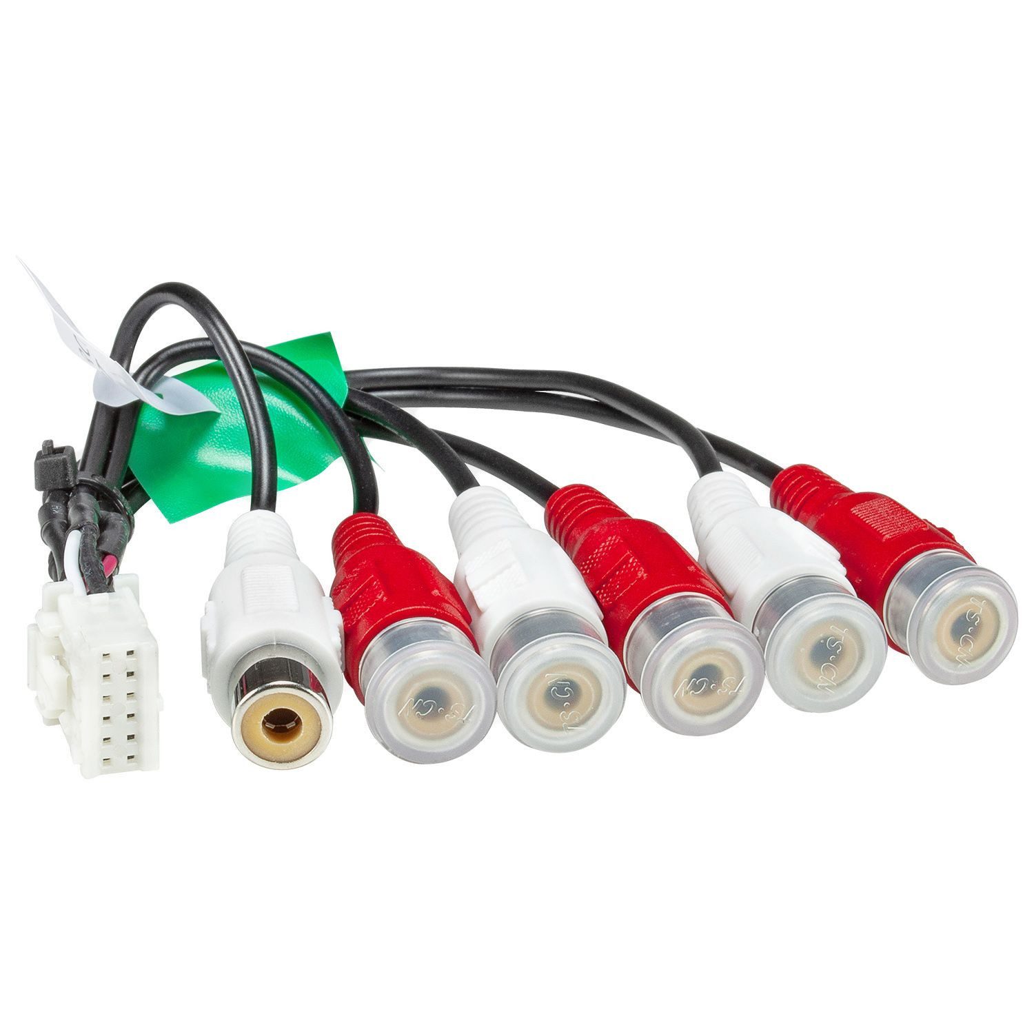 tomzz Audio RCA Cinch Vorverstärker Adapter passt für Pioneer DEH-P AVH-P Geräten KFZ-Adapter