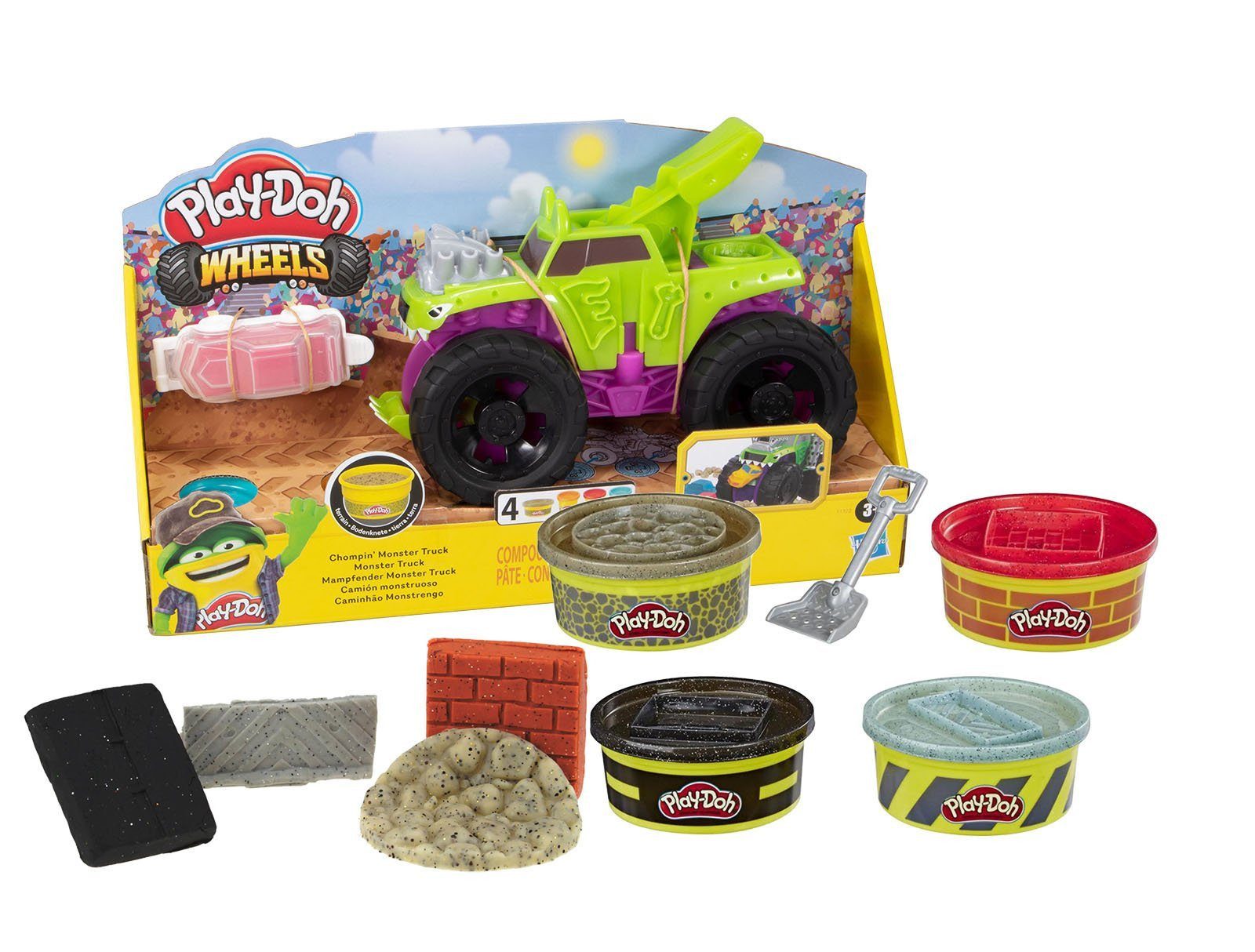 Play-Doh Knete Play-Doh Knete Play-Doh Wheels Mampfender Monster Truck