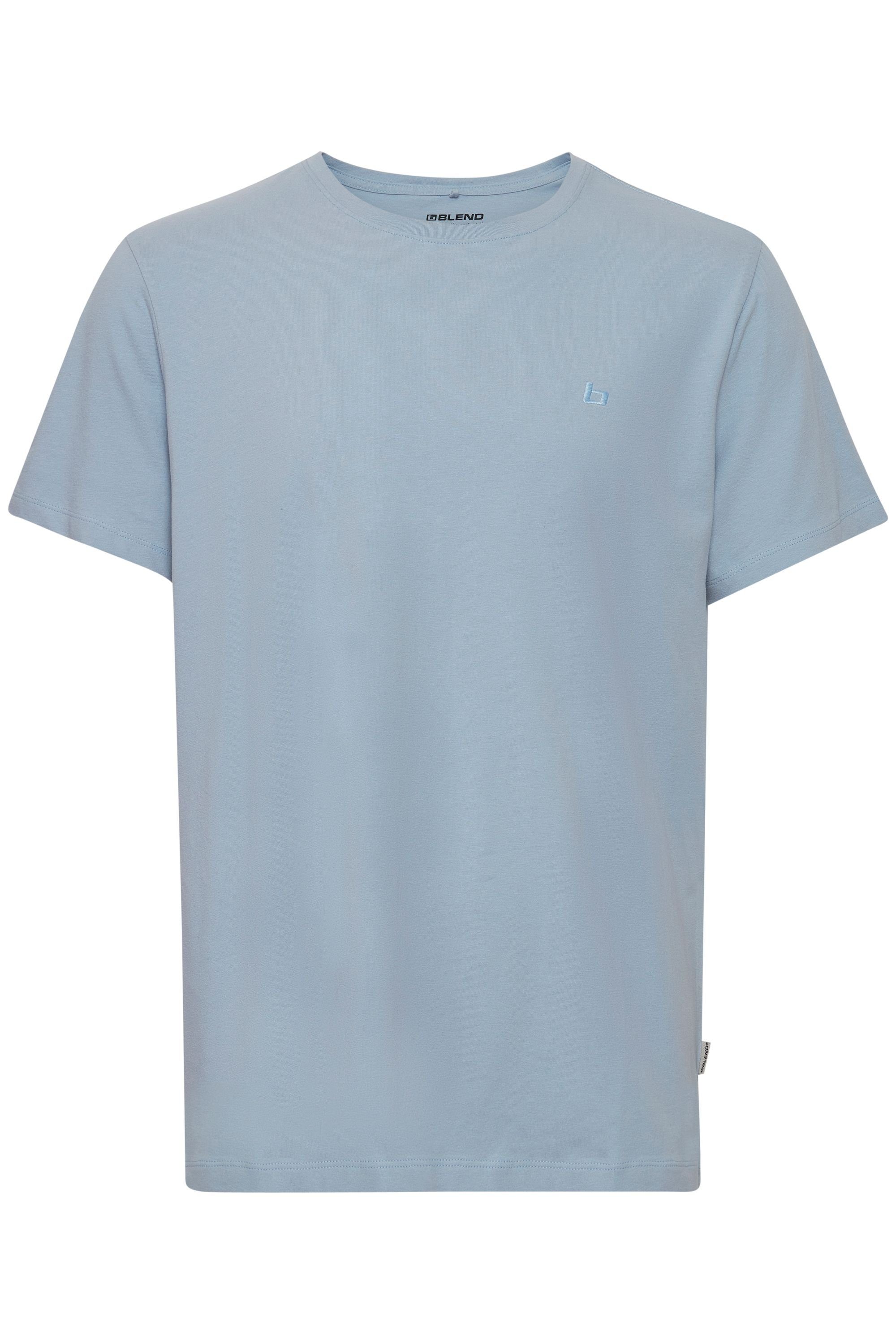 Blend T-Shirt BLEND BHDinton Blue crew Dusty tee