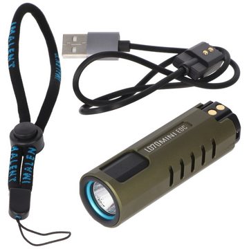 Imalent Arbeitsleuchte Imalent LD70 Mini EDC LED-Taschenlampe grün mit 4000 Lumen, Leuchtwei