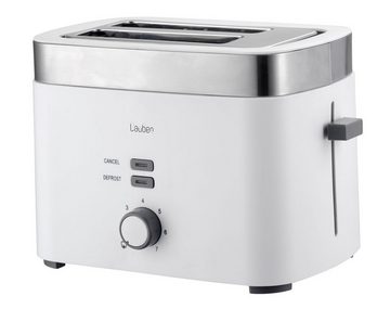 Lauben Toaster T17WS, 930 W, mit praktischer Reheat-Funktion