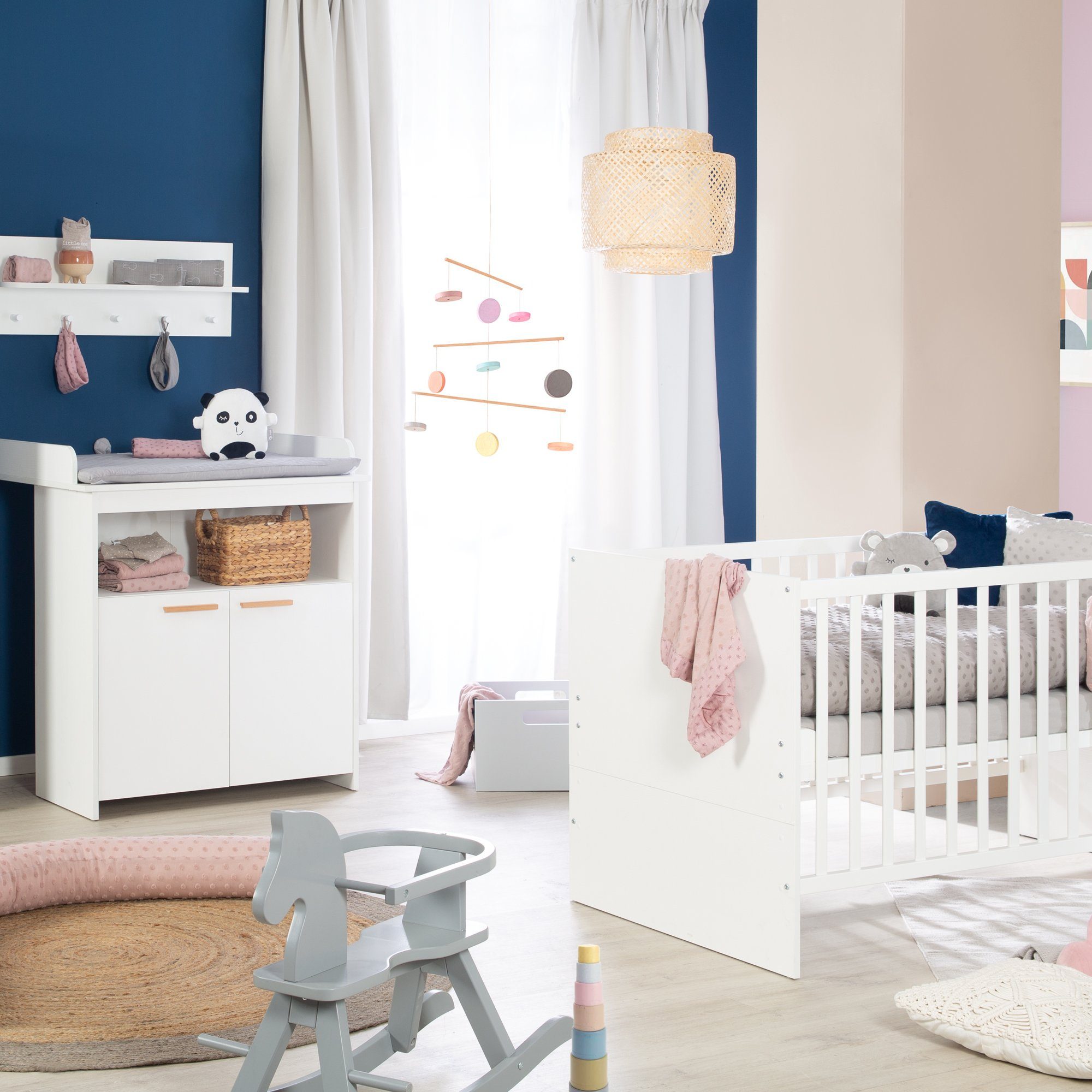 roba® Babymöbel-Set Anton 2-teilig, Gitterbett 70 günstig online kaufen