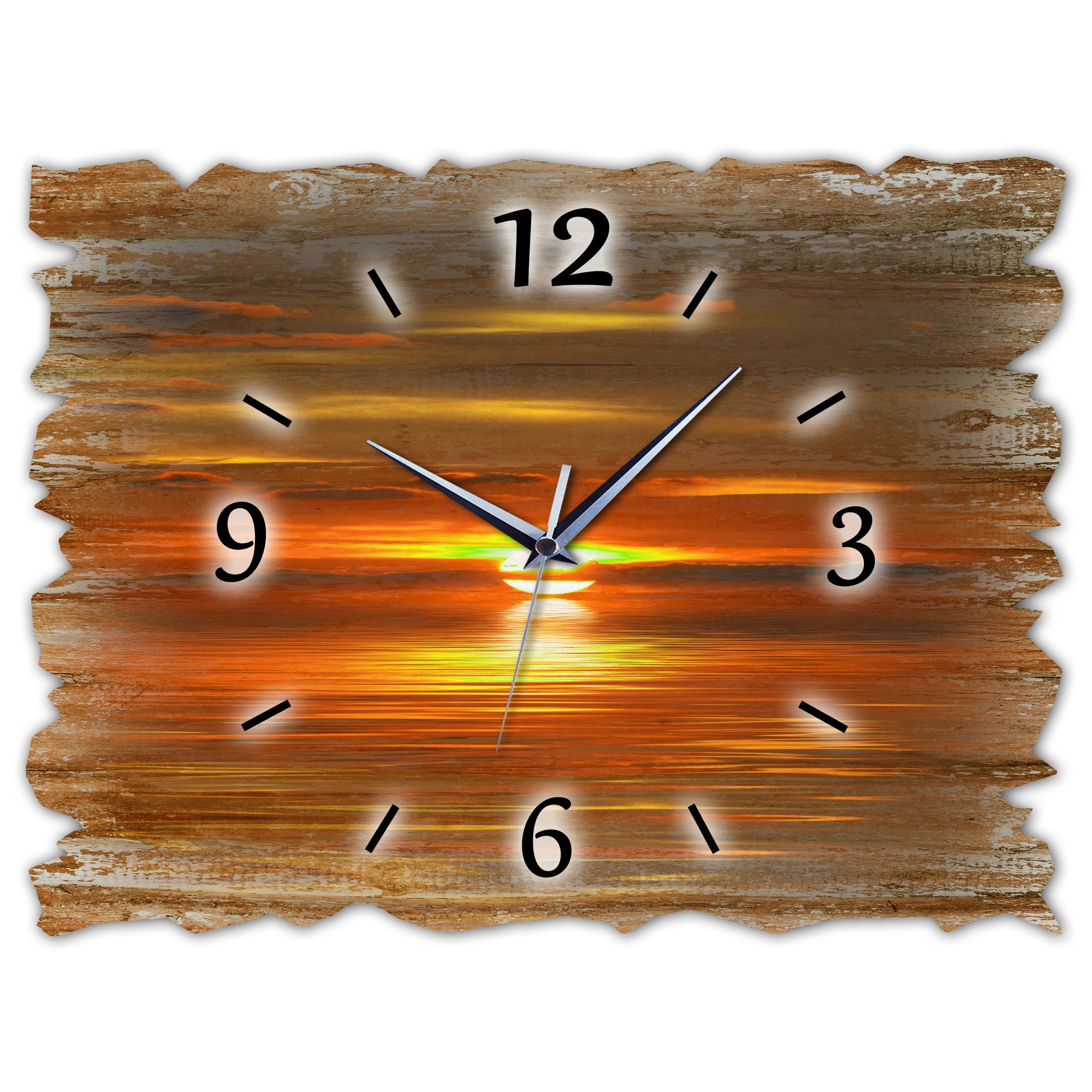 Bilder-Manufaktur Wanduhr H3a-10237 (BM, Funkuhr oder Quarzuhr, kein Ticken günstig online kaufen