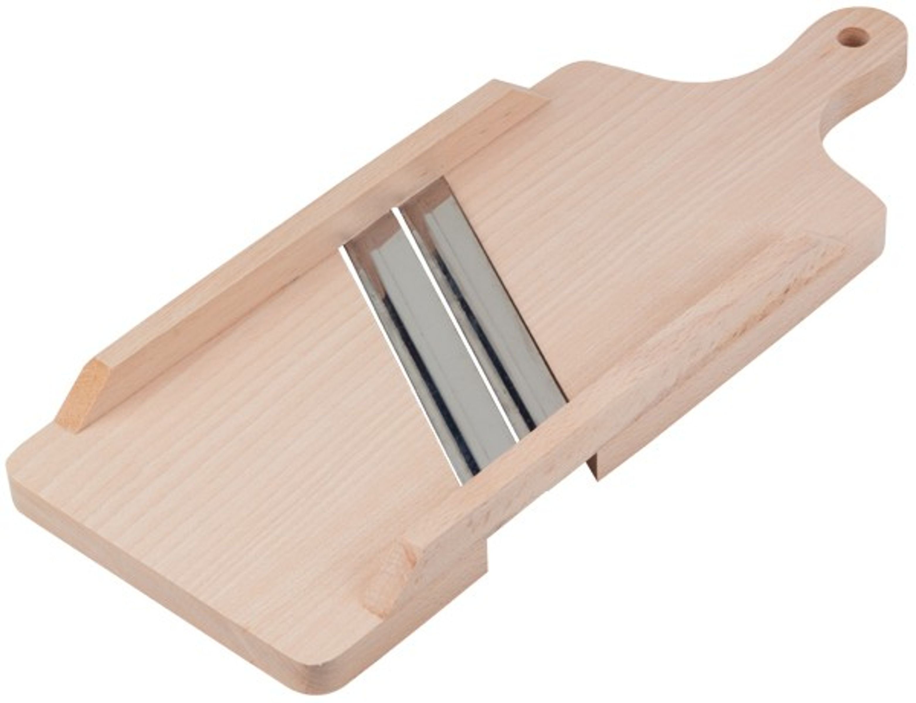 Hofmeister Küchenreibe Holz Krauthobel 2 Klingen Küchenhobel