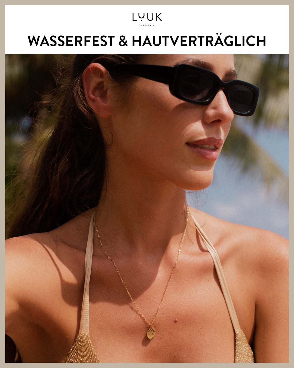 LUUK LIFESTYLE Kette mit Anhänger Zitrone, günstig online kaufen